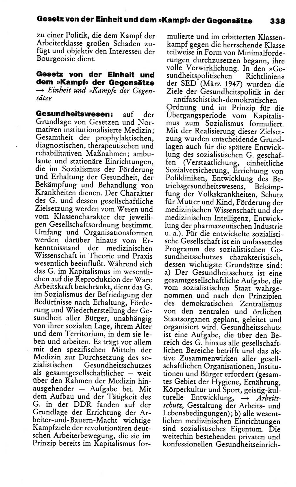 Kleines politisches Wörterbuch [Deutsche Demokratische Republik (DDR)] 1986, Seite 338 (Kl. pol. Wb. DDR 1986, S. 338)