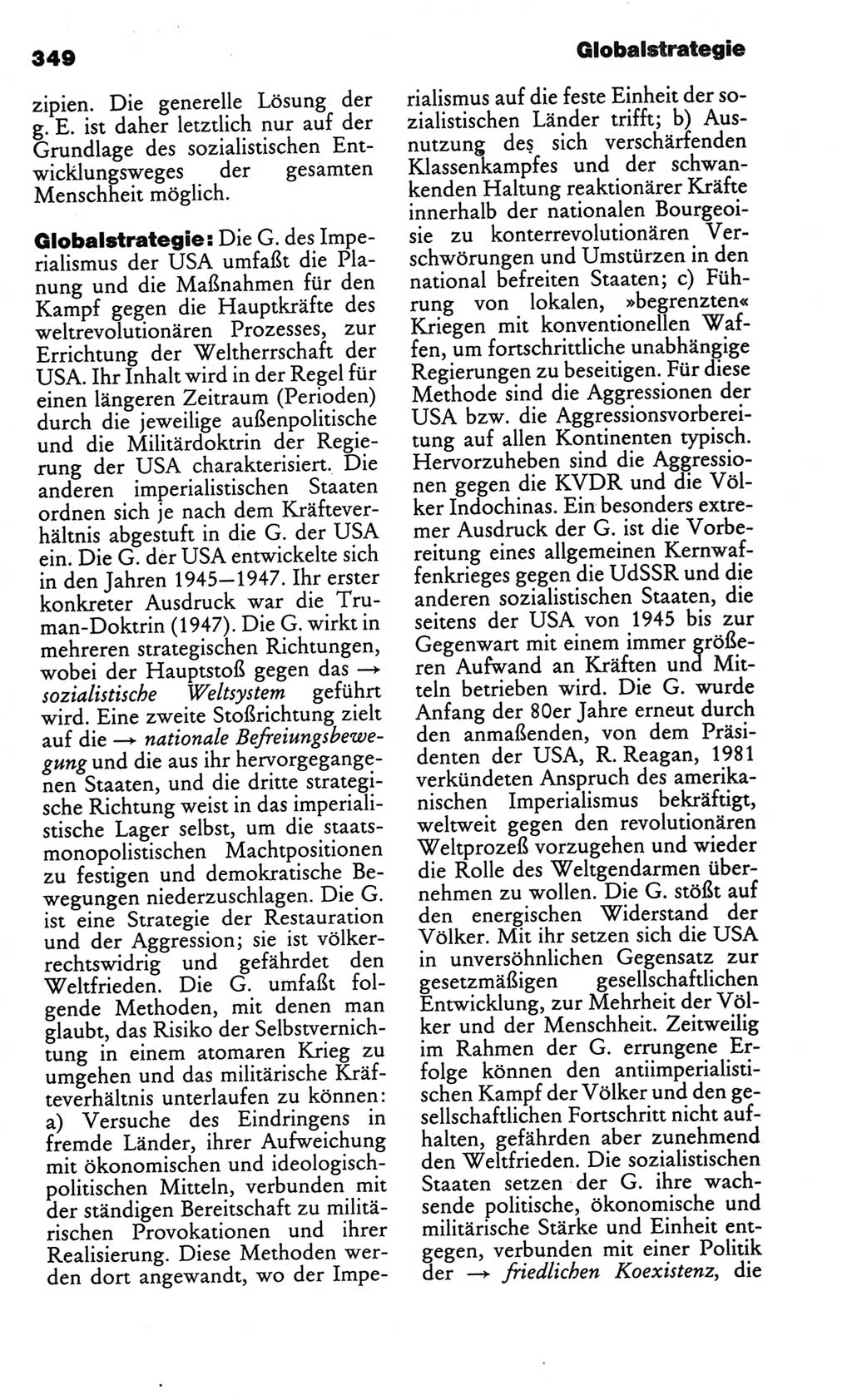 Kleines politisches Wörterbuch [Deutsche Demokratische Republik (DDR)] 1986, Seite 349 (Kl. pol. Wb. DDR 1986, S. 349)