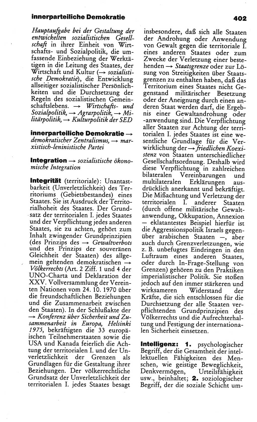 Kleines politisches Wörterbuch [Deutsche Demokratische Republik (DDR)] 1986, Seite 402 (Kl. pol. Wb. DDR 1986, S. 402)