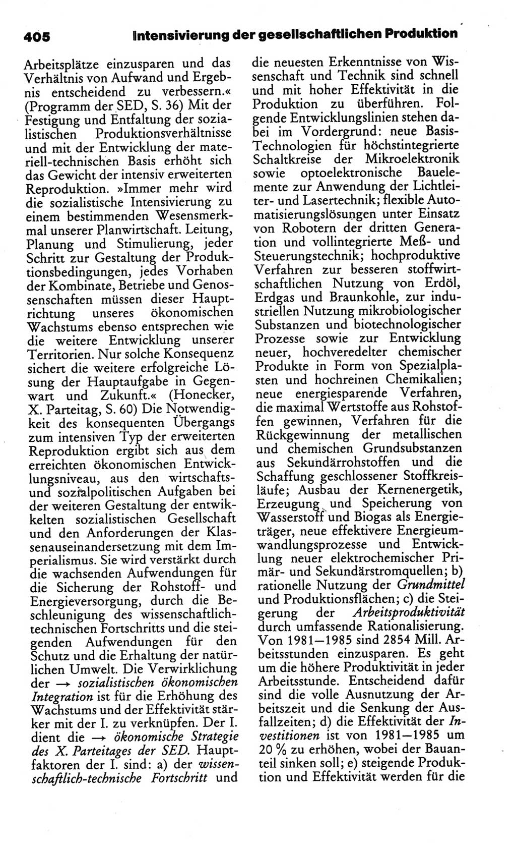 Kleines politisches Wörterbuch [Deutsche Demokratische Republik (DDR)] 1986, Seite 405 (Kl. pol. Wb. DDR 1986, S. 405)
