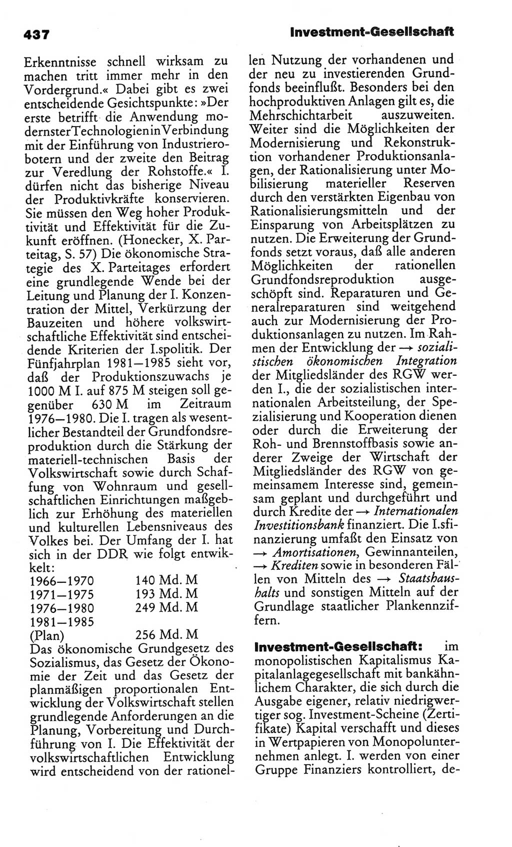 Kleines politisches Wörterbuch [Deutsche Demokratische Republik (DDR)] 1986, Seite 437 (Kl. pol. Wb. DDR 1986, S. 437)