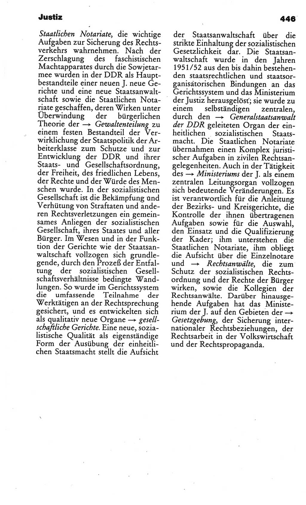 Kleines politisches Wörterbuch [Deutsche Demokratische Republik (DDR)] 1986, Seite 446 (Kl. pol. Wb. DDR 1986, S. 446)