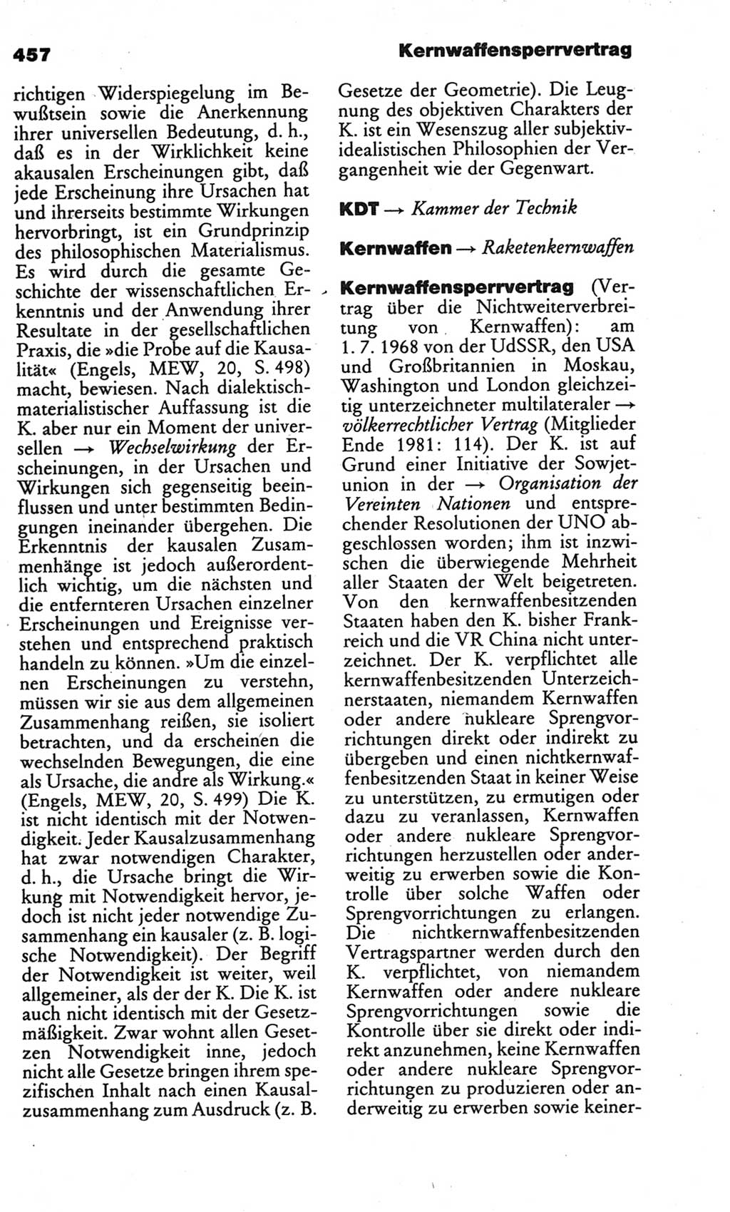 Kleines politisches Wörterbuch [Deutsche Demokratische Republik (DDR)] 1986, Seite 457 (Kl. pol. Wb. DDR 1986, S. 457)