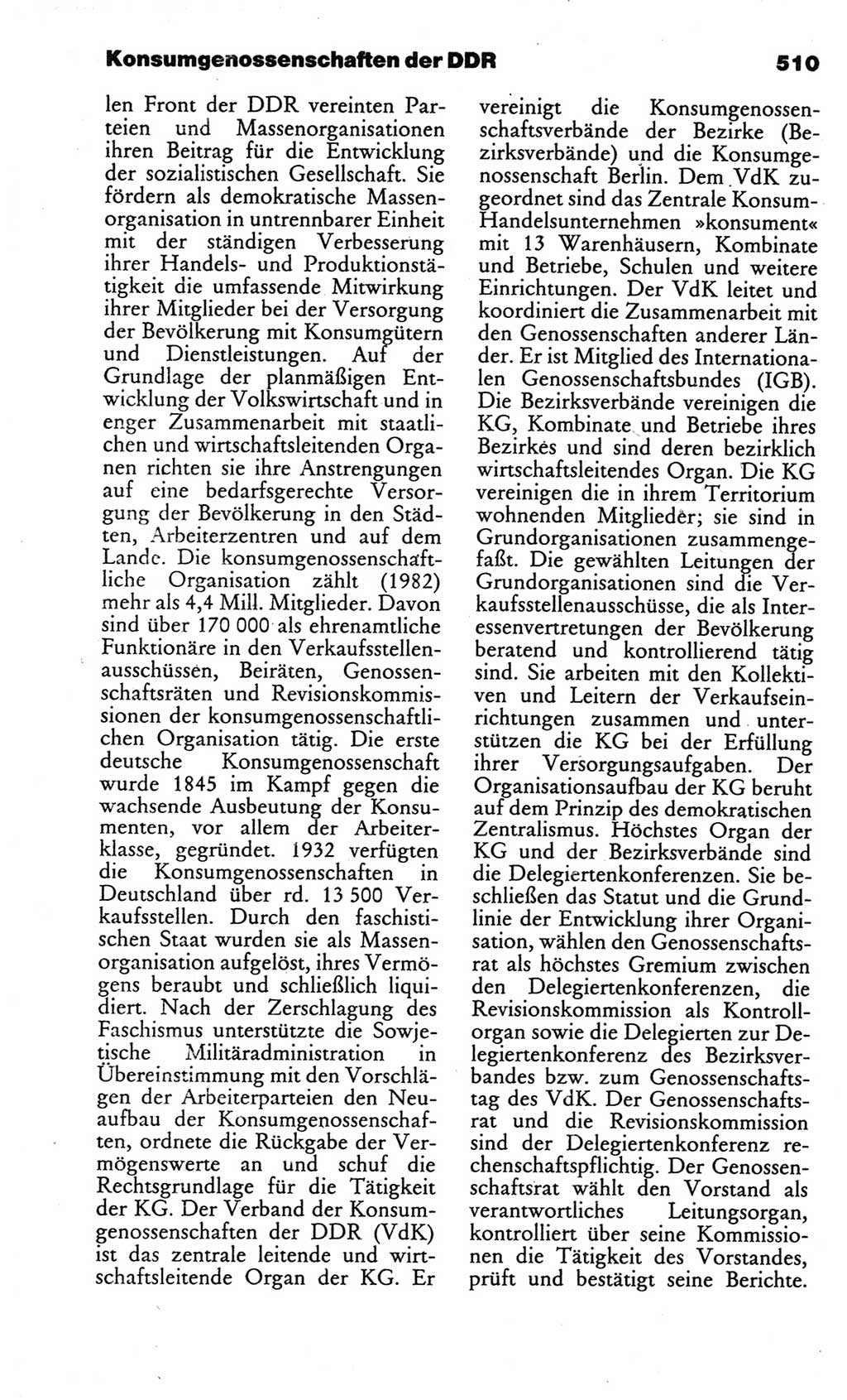 Kleines politisches Wörterbuch [Deutsche Demokratische Republik (DDR)] 1986, Seite 510 (Kl. pol. Wb. DDR 1986, S. 510)