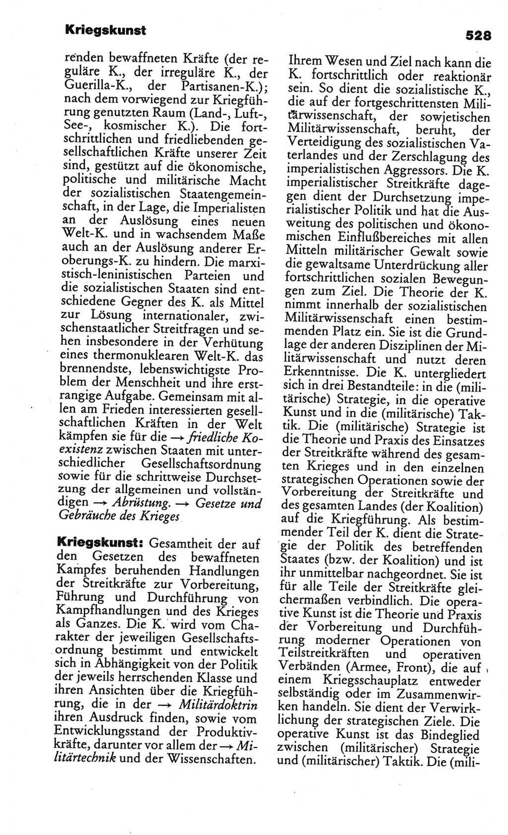Kleines politisches Wörterbuch [Deutsche Demokratische Republik (DDR)] 1986, Seite 528 (Kl. pol. Wb. DDR 1986, S. 528)