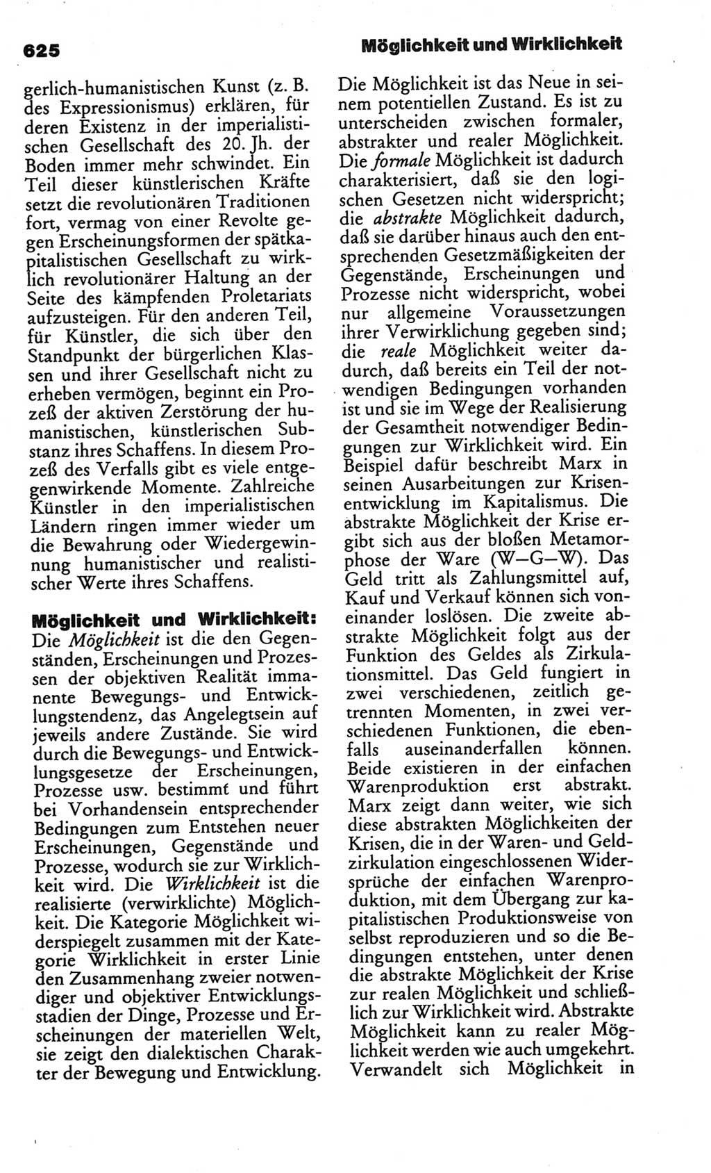 Kleines politisches Wörterbuch [Deutsche Demokratische Republik (DDR)] 1986, Seite 625 (Kl. pol. Wb. DDR 1986, S. 625)