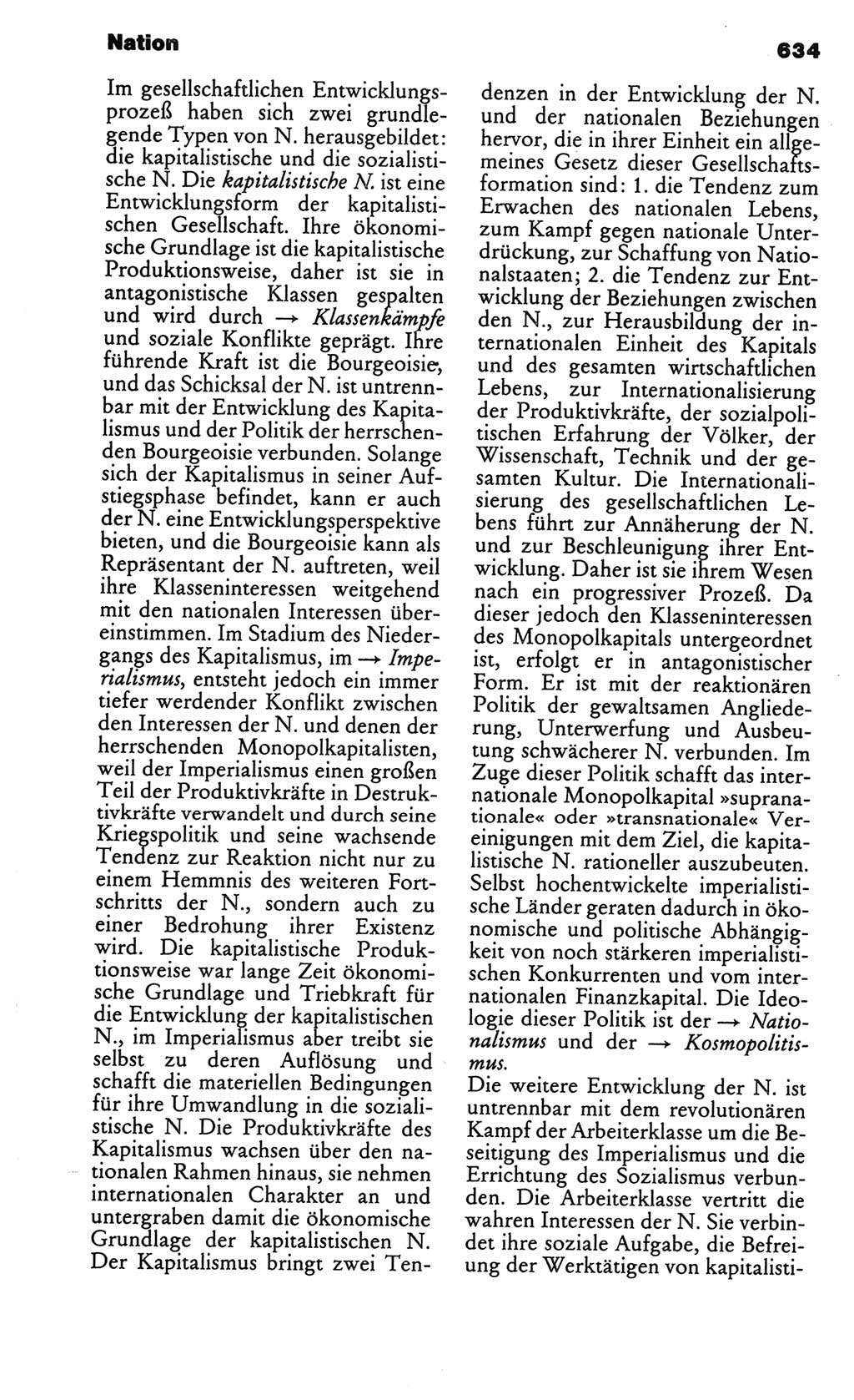 Kleines politisches Wörterbuch [Deutsche Demokratische Republik (DDR)] 1986, Seite 634 (Kl. pol. Wb. DDR 1986, S. 634)