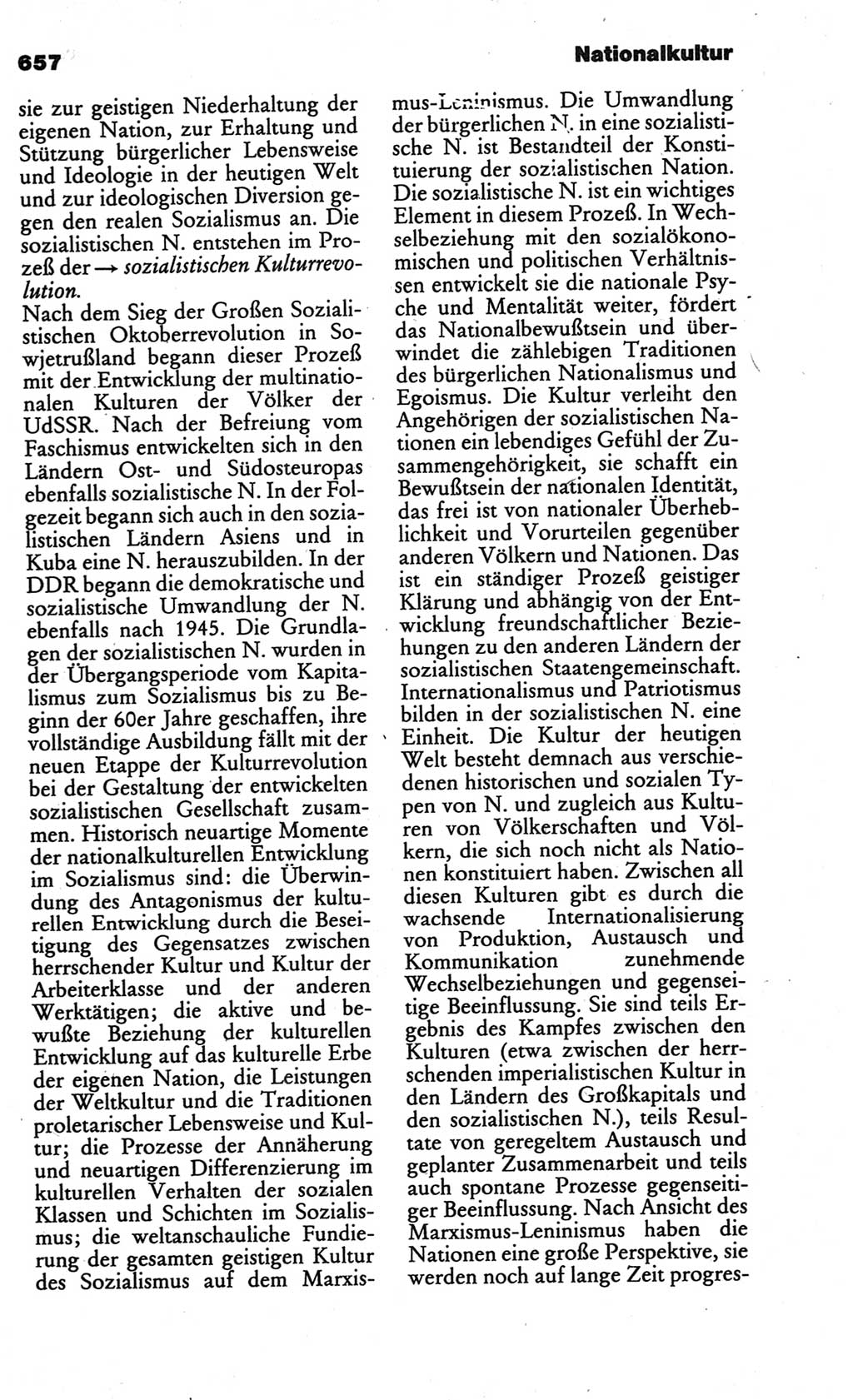 Kleines politisches Wörterbuch [Deutsche Demokratische Republik (DDR)] 1986, Seite 657 (Kl. pol. Wb. DDR 1986, S. 657)
