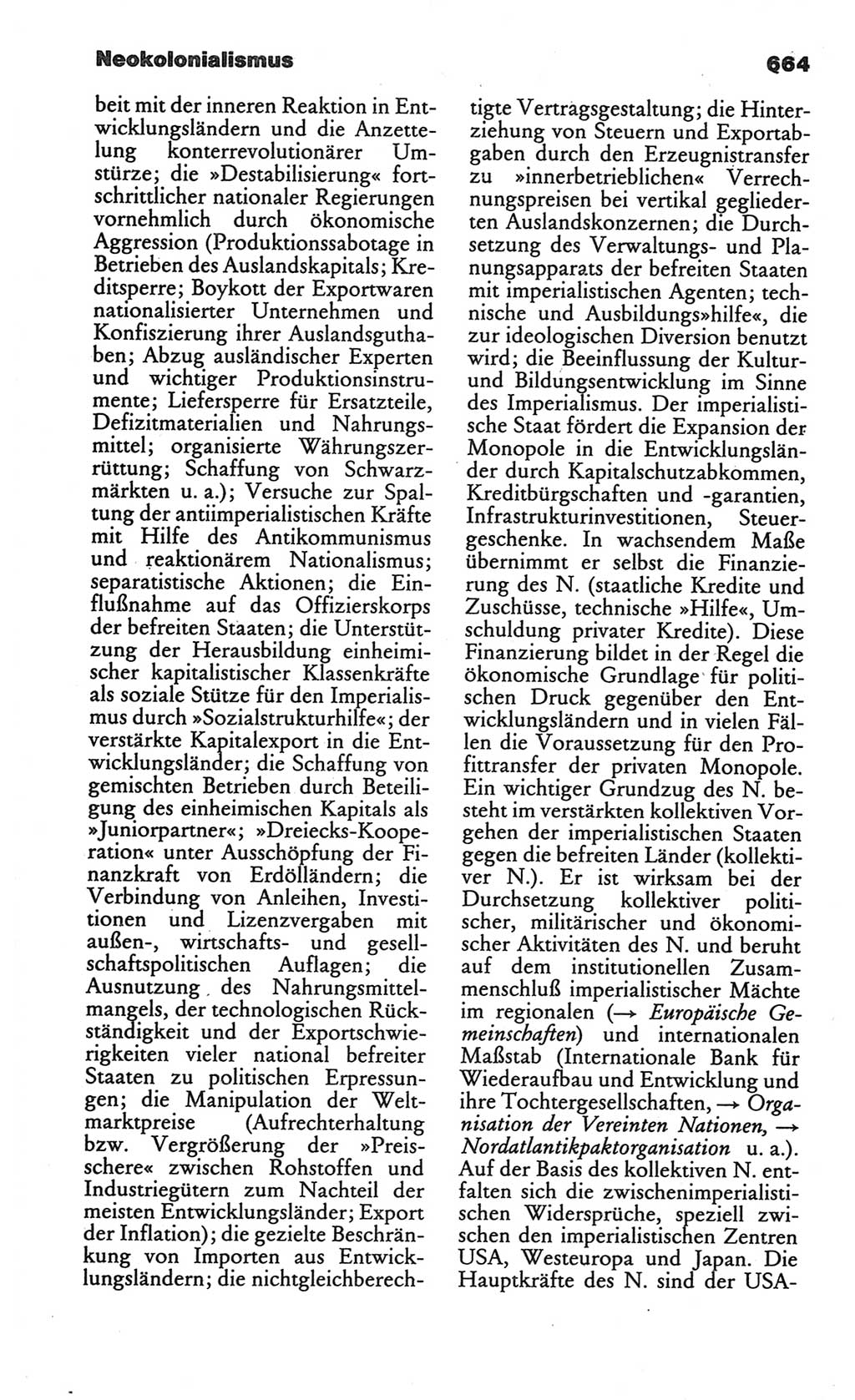 Kleines politisches Wörterbuch [Deutsche Demokratische Republik (DDR)] 1986, Seite 664 (Kl. pol. Wb. DDR 1986, S. 664)