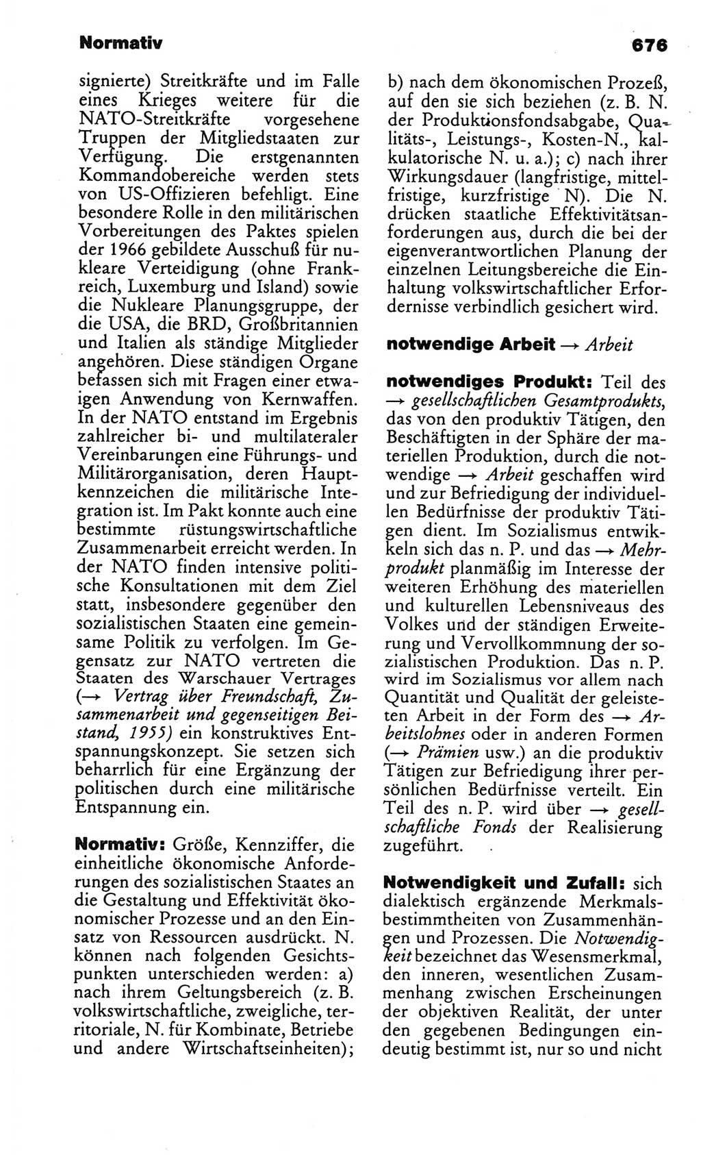Kleines politisches Wörterbuch [Deutsche Demokratische Republik (DDR)] 1986, Seite 676 (Kl. pol. Wb. DDR 1986, S. 676)