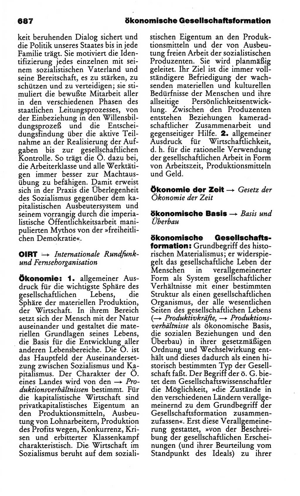Kleines politisches Wörterbuch [Deutsche Demokratische Republik (DDR)] 1986, Seite 687 (Kl. pol. Wb. DDR 1986, S. 687)