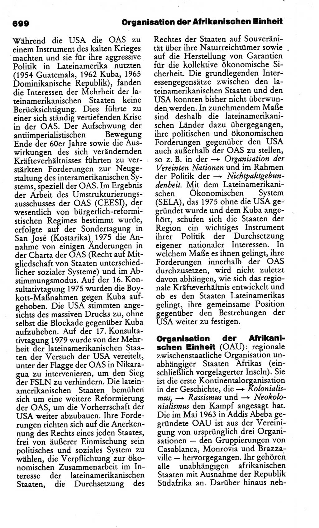 Kleines politisches Wörterbuch [Deutsche Demokratische Republik (DDR)] 1986, Seite 699 (Kl. pol. Wb. DDR 1986, S. 699)