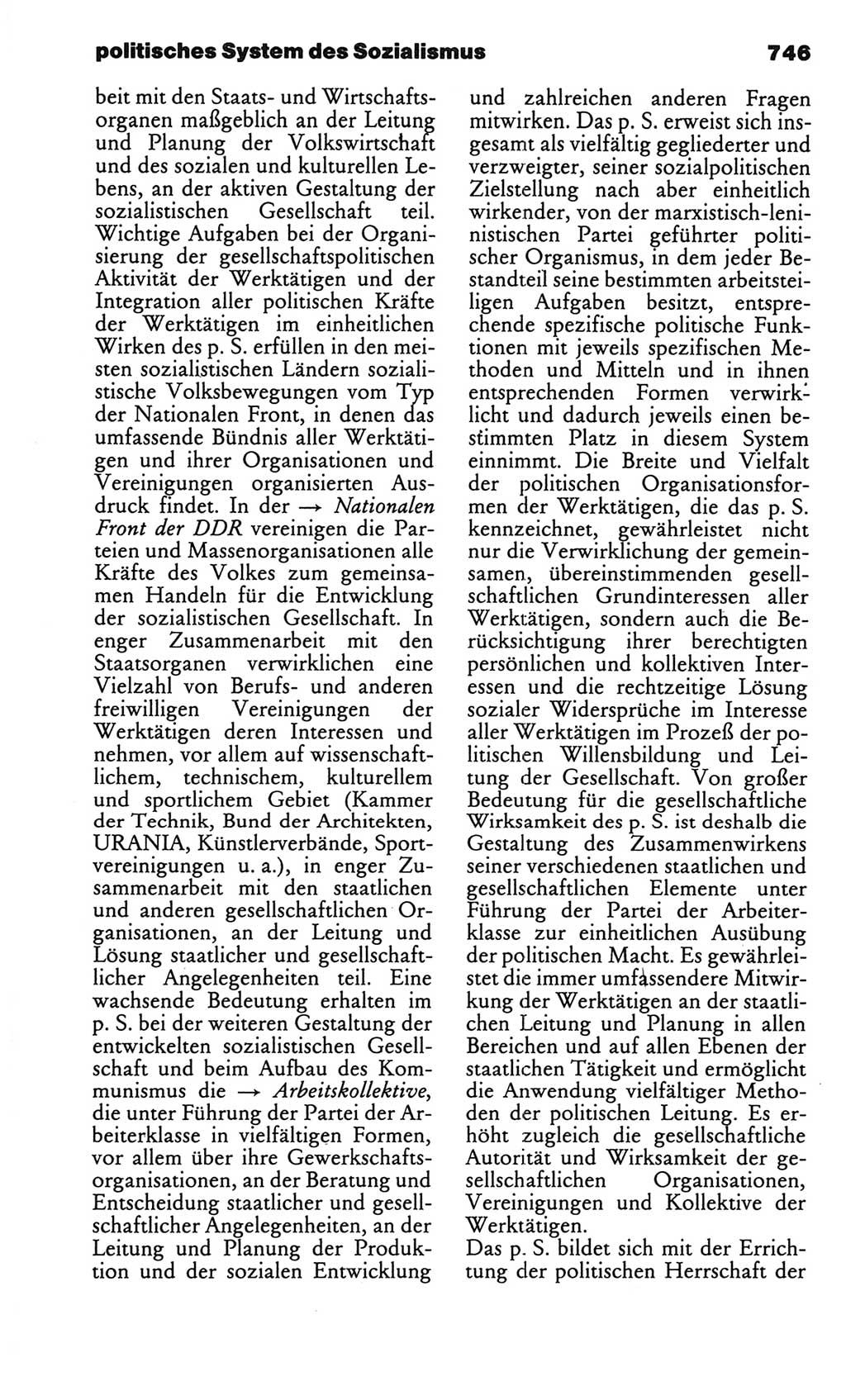 Kleines politisches Wörterbuch [Deutsche Demokratische Republik (DDR)] 1986, Seite 746 (Kl. pol. Wb. DDR 1986, S. 746)
