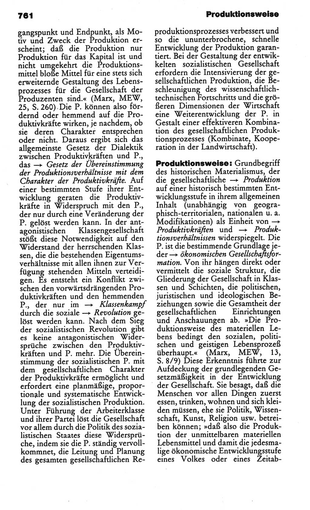 Kleines politisches Wörterbuch [Deutsche Demokratische Republik (DDR)] 1986, Seite 761 (Kl. pol. Wb. DDR 1986, S. 761)