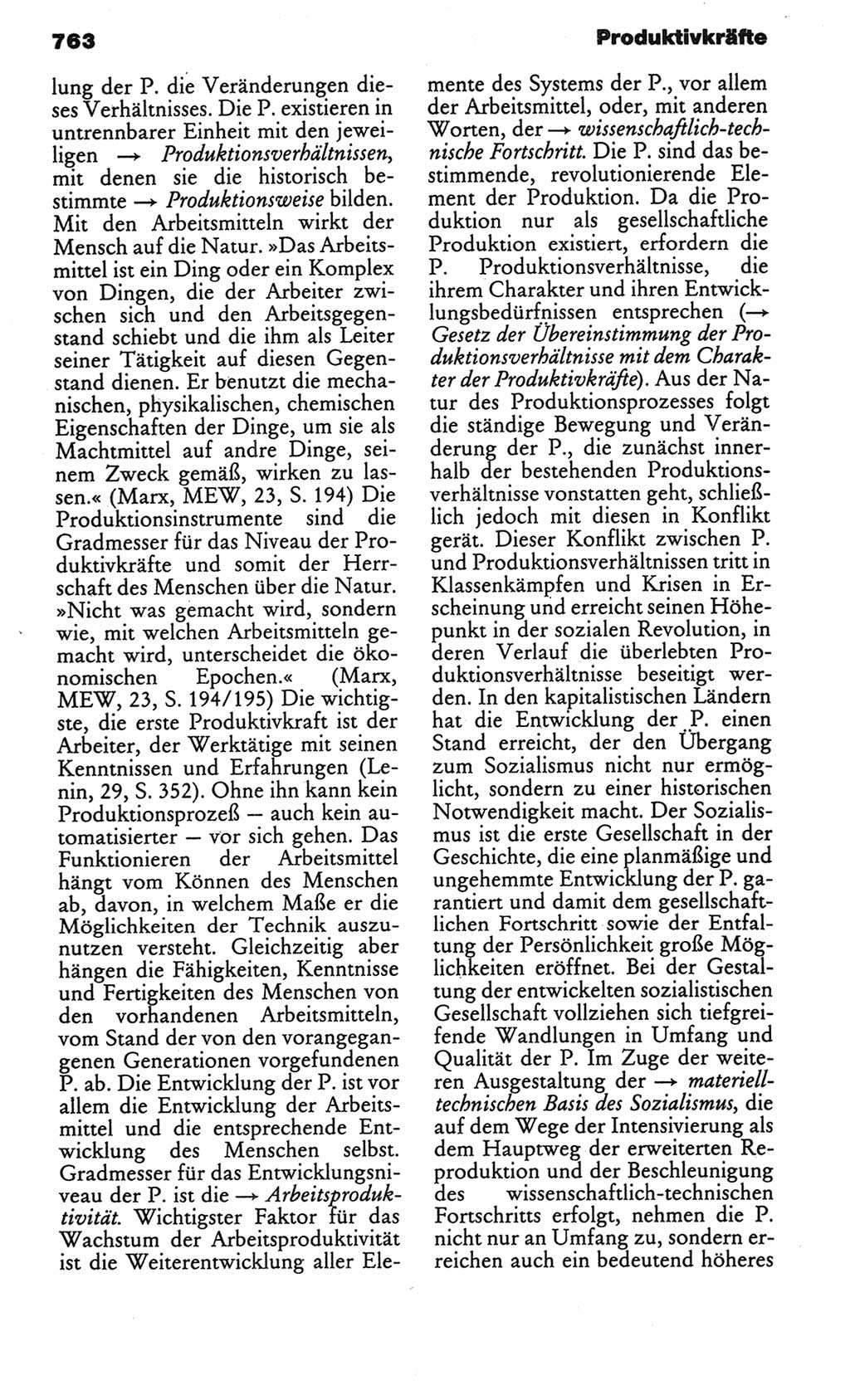 Kleines politisches Wörterbuch [Deutsche Demokratische Republik (DDR)] 1986, Seite 763 (Kl. pol. Wb. DDR 1986, S. 763)