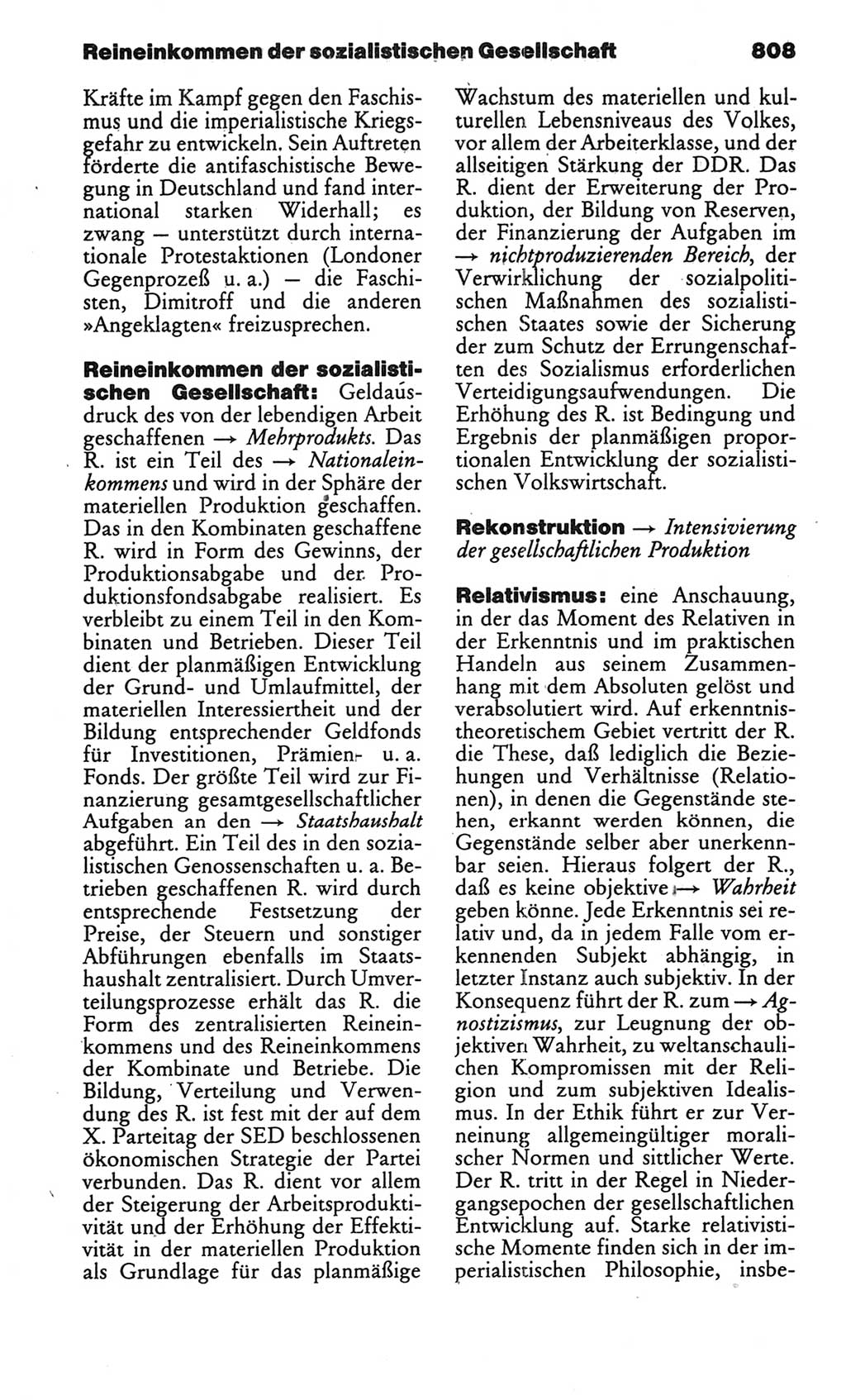 Kleines politisches Wörterbuch [Deutsche Demokratische Republik (DDR)] 1986, Seite 808 (Kl. pol. Wb. DDR 1986, S. 808)