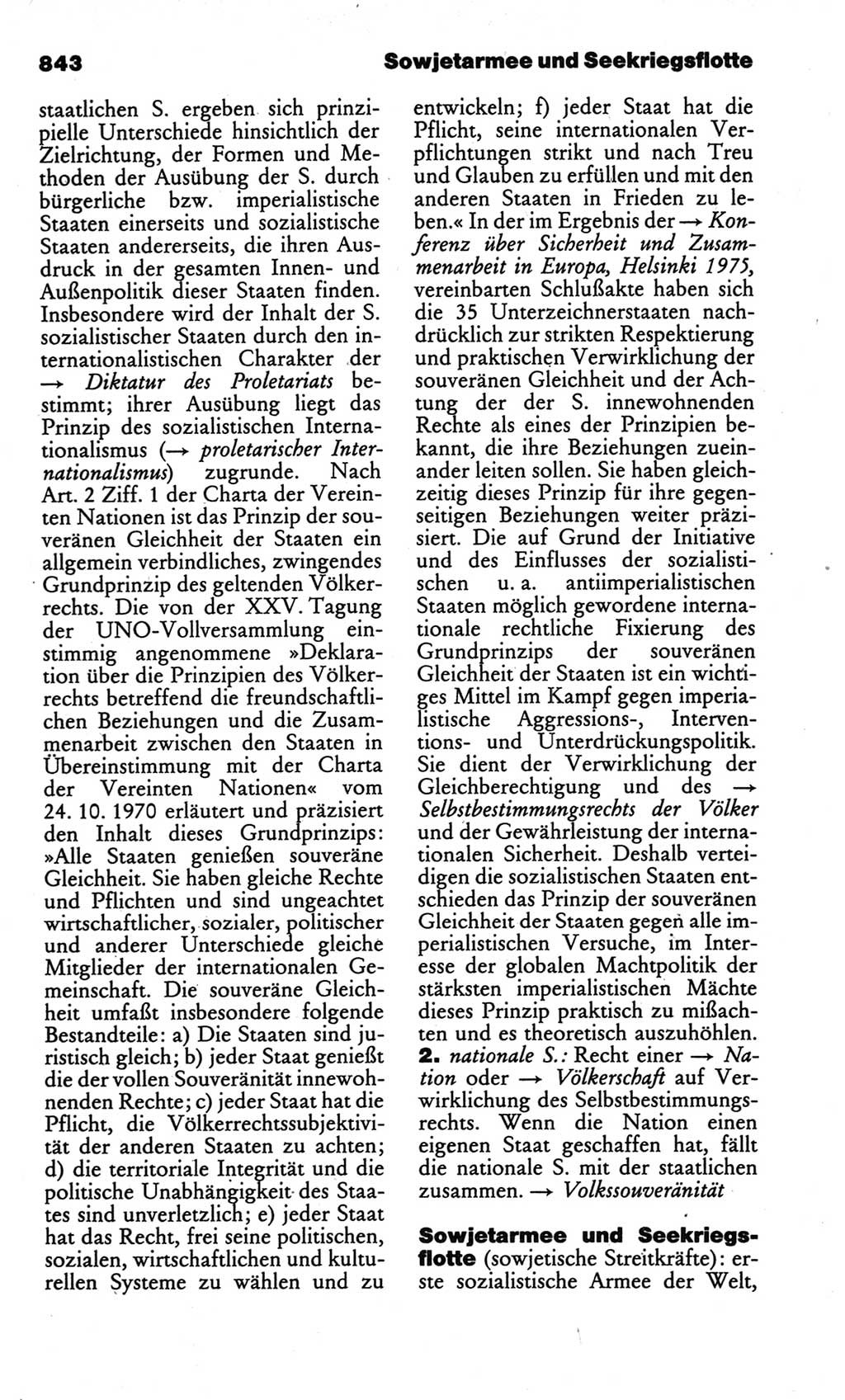 Kleines politisches Wörterbuch [Deutsche Demokratische Republik (DDR)] 1986, Seite 843 (Kl. pol. Wb. DDR 1986, S. 843)