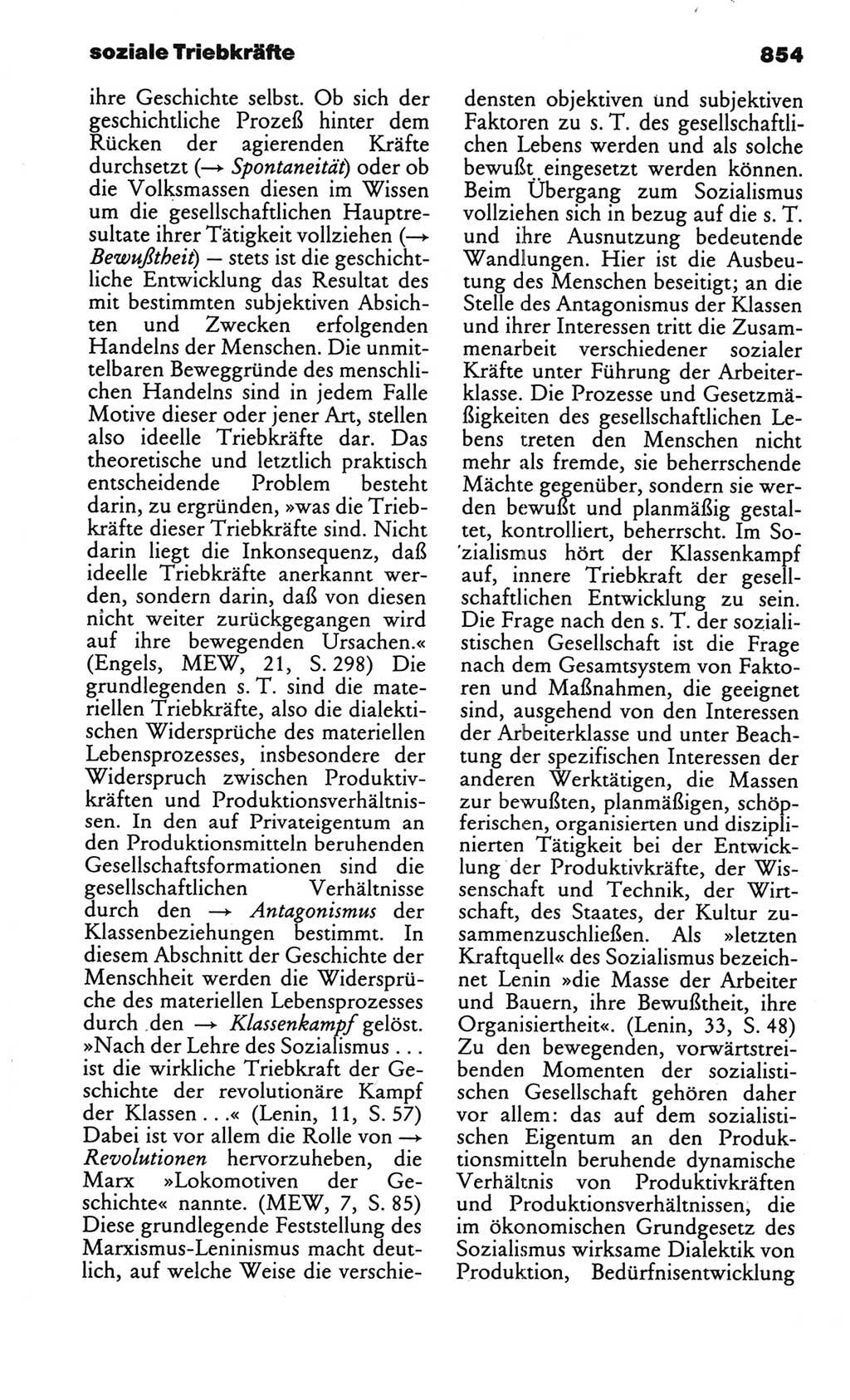Kleines politisches Wörterbuch [Deutsche Demokratische Republik (DDR)] 1986, Seite 854 (Kl. pol. Wb. DDR 1986, S. 854)