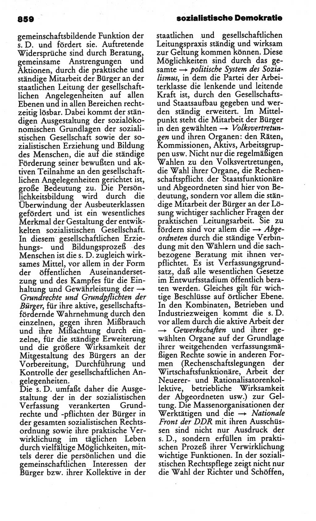Kleines politisches Wörterbuch [Deutsche Demokratische Republik (DDR)] 1986, Seite 859 (Kl. pol. Wb. DDR 1986, S. 859)