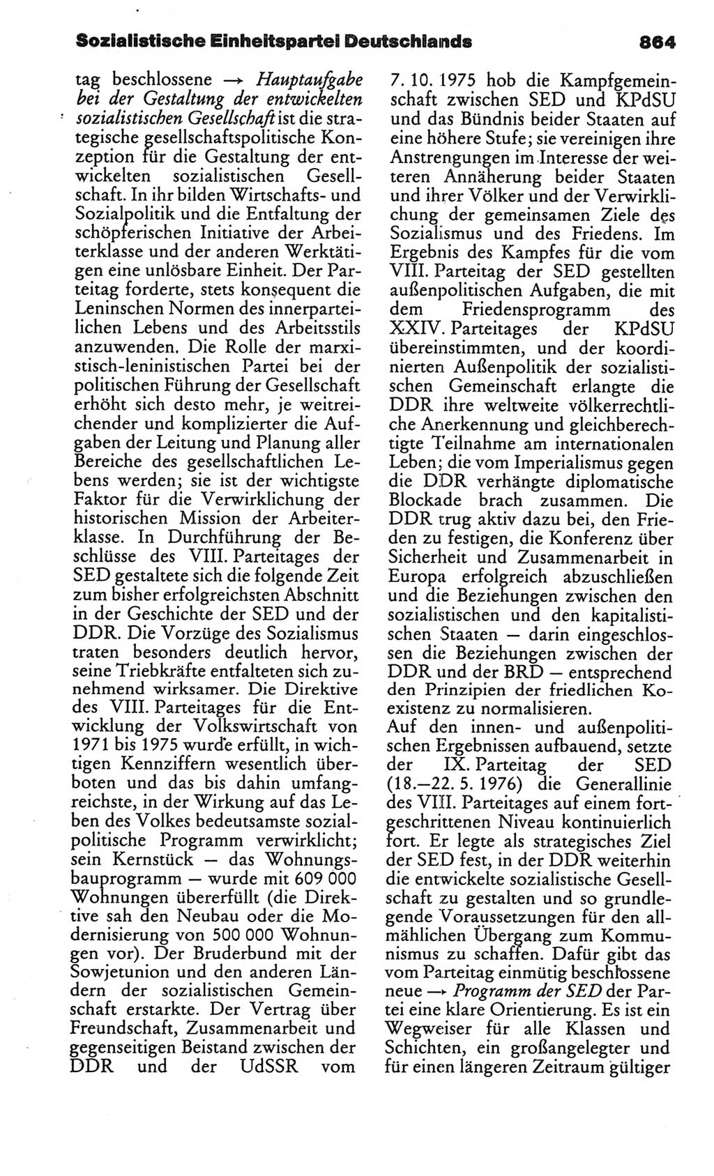 Kleines politisches Wörterbuch [Deutsche Demokratische Republik (DDR)] 1986, Seite 864 (Kl. pol. Wb. DDR 1986, S. 864)