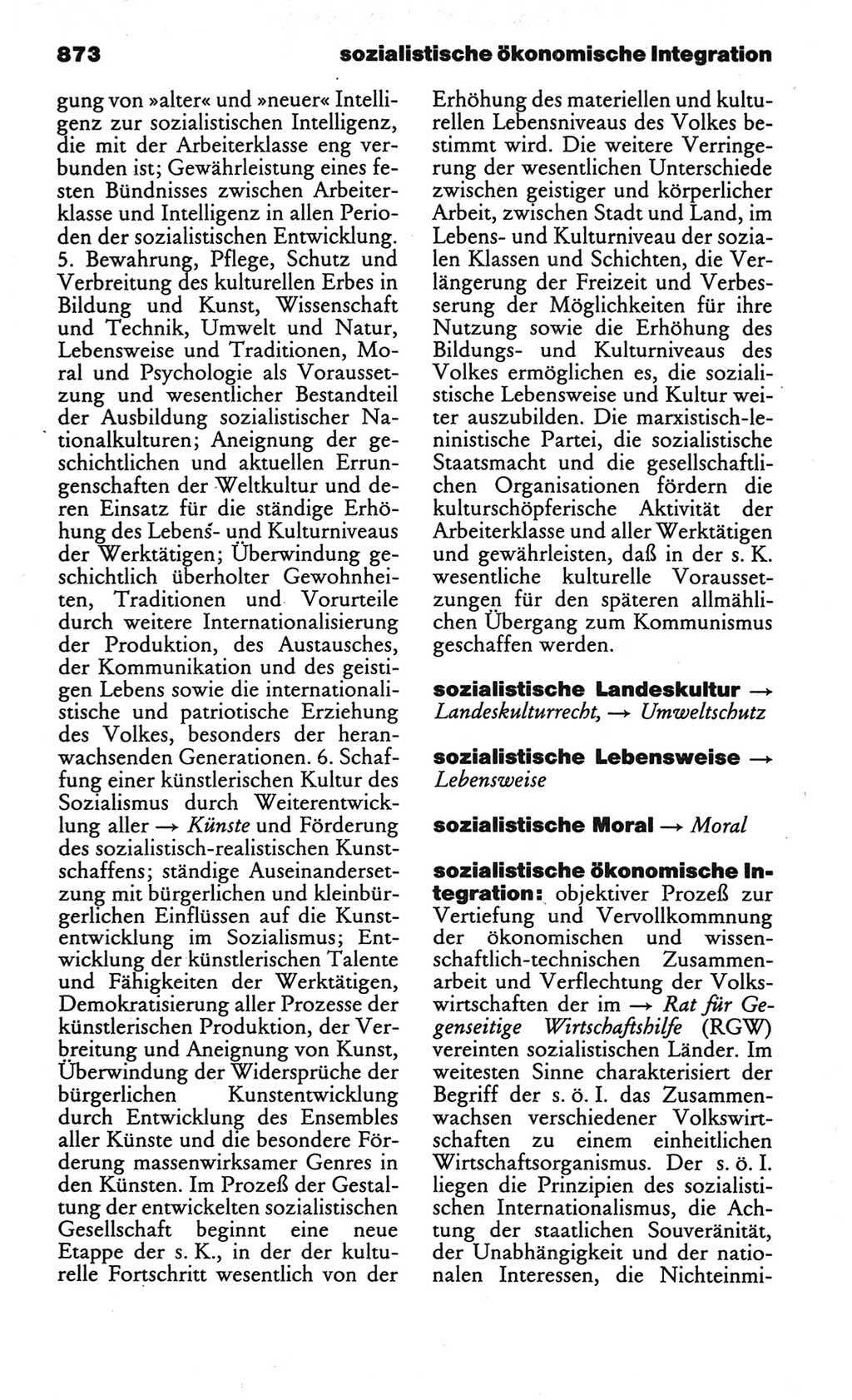 Kleines politisches Wörterbuch [Deutsche Demokratische Republik (DDR)] 1986, Seite 873 (Kl. pol. Wb. DDR 1986, S. 873)