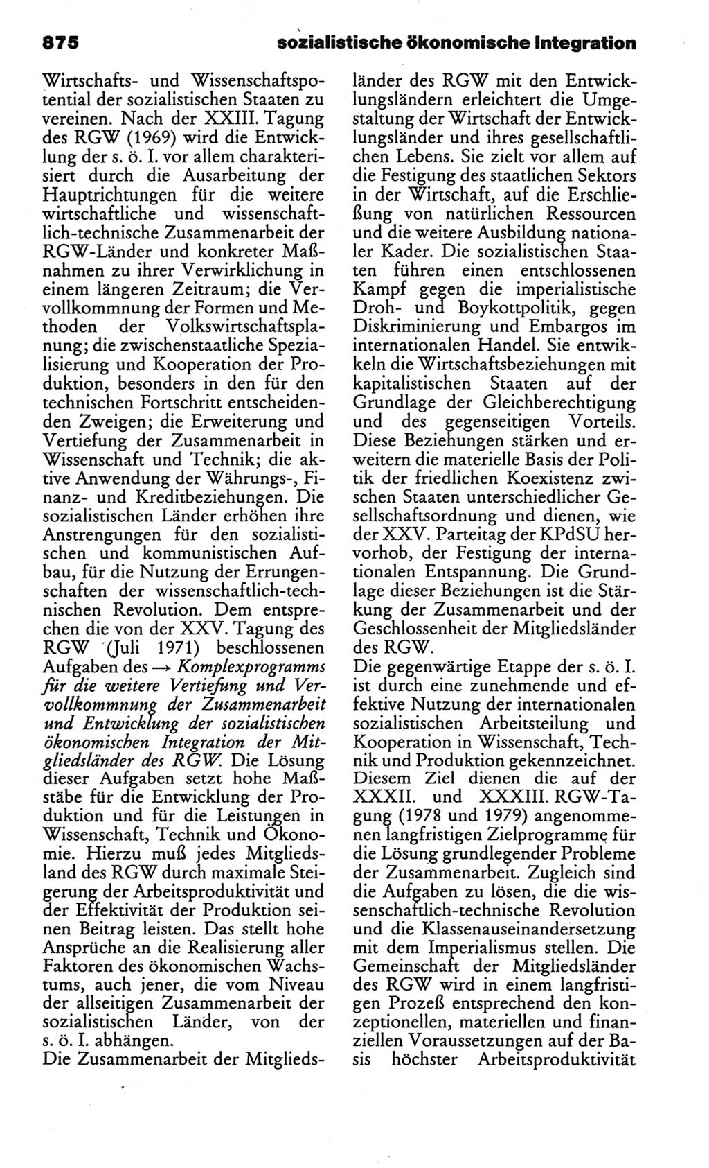 Kleines politisches Wörterbuch [Deutsche Demokratische Republik (DDR)] 1986, Seite 875 (Kl. pol. Wb. DDR 1986, S. 875)
