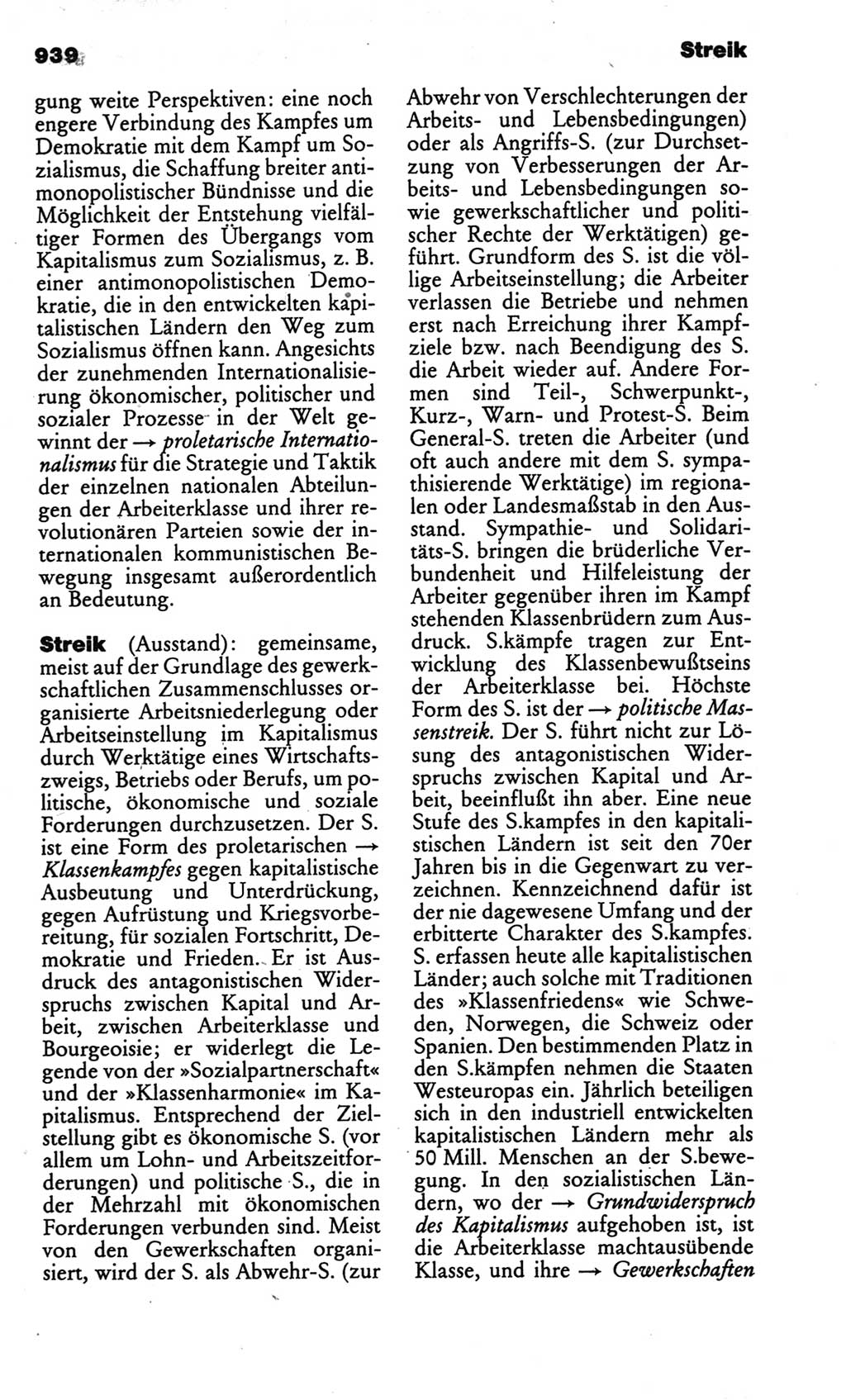 Kleines politisches Wörterbuch [Deutsche Demokratische Republik (DDR)] 1986, Seite 939 (Kl. pol. Wb. DDR 1986, S. 939)