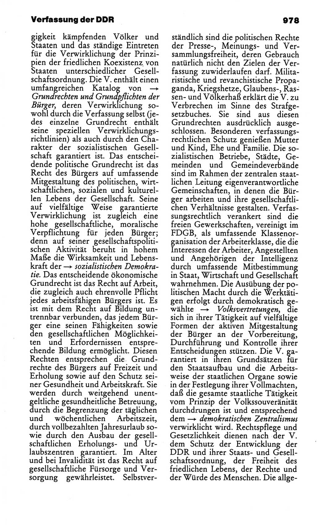 Kleines politisches Wörterbuch [Deutsche Demokratische Republik (DDR)] 1986, Seite 978 (Kl. pol. Wb. DDR 1986, S. 978)