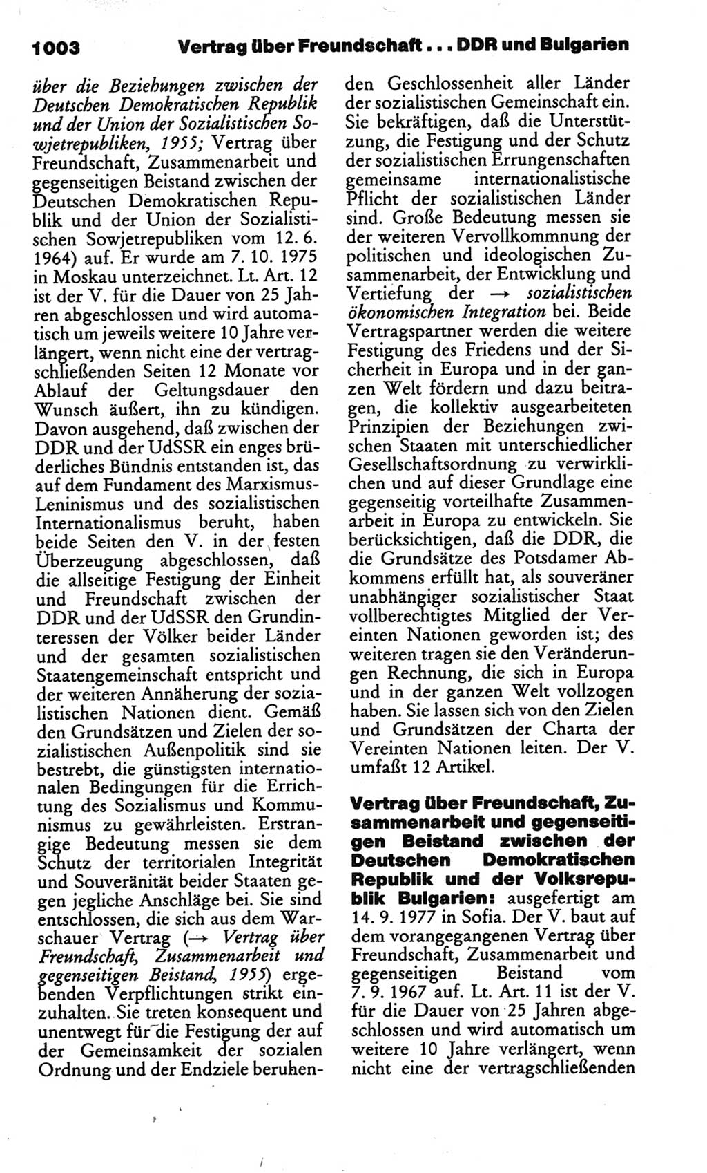Kleines politisches Wörterbuch [Deutsche Demokratische Republik (DDR)] 1986, Seite 1003 (Kl. pol. Wb. DDR 1986, S. 1003)