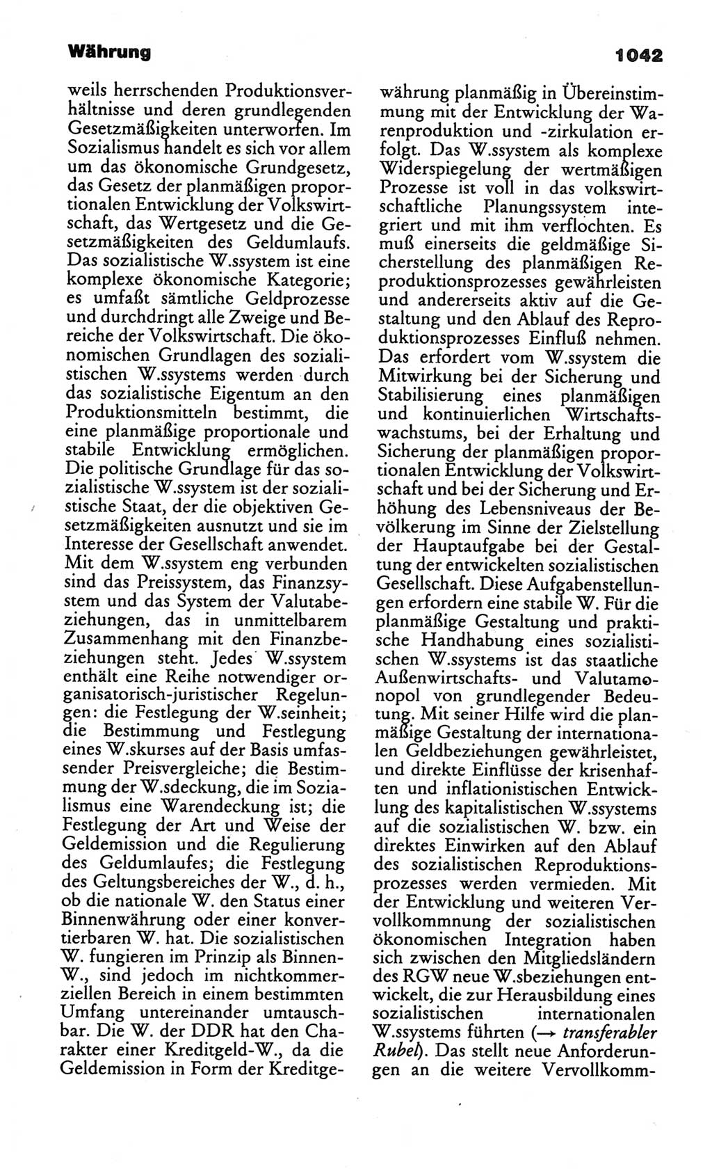 Kleines politisches Wörterbuch [Deutsche Demokratische Republik (DDR)] 1986, Seite 1042 (Kl. pol. Wb. DDR 1986, S. 1042)