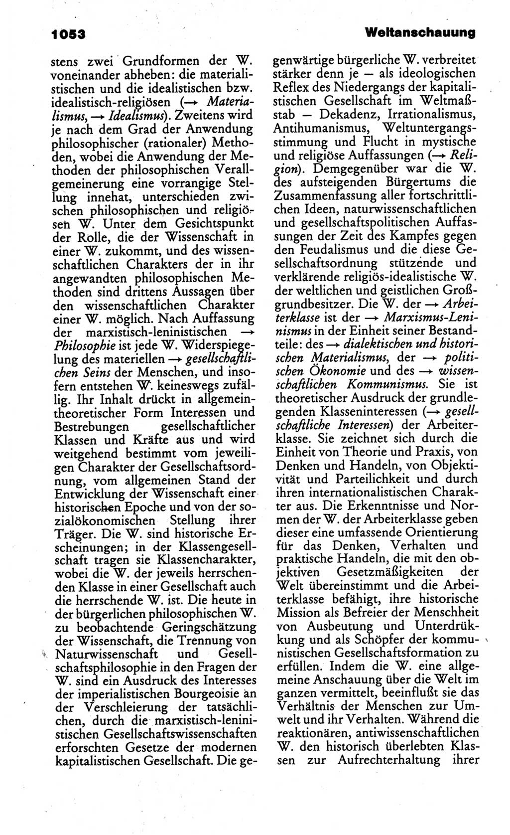 Kleines politisches Wörterbuch [Deutsche Demokratische Republik (DDR)] 1986, Seite 1053 (Kl. pol. Wb. DDR 1986, S. 1053)