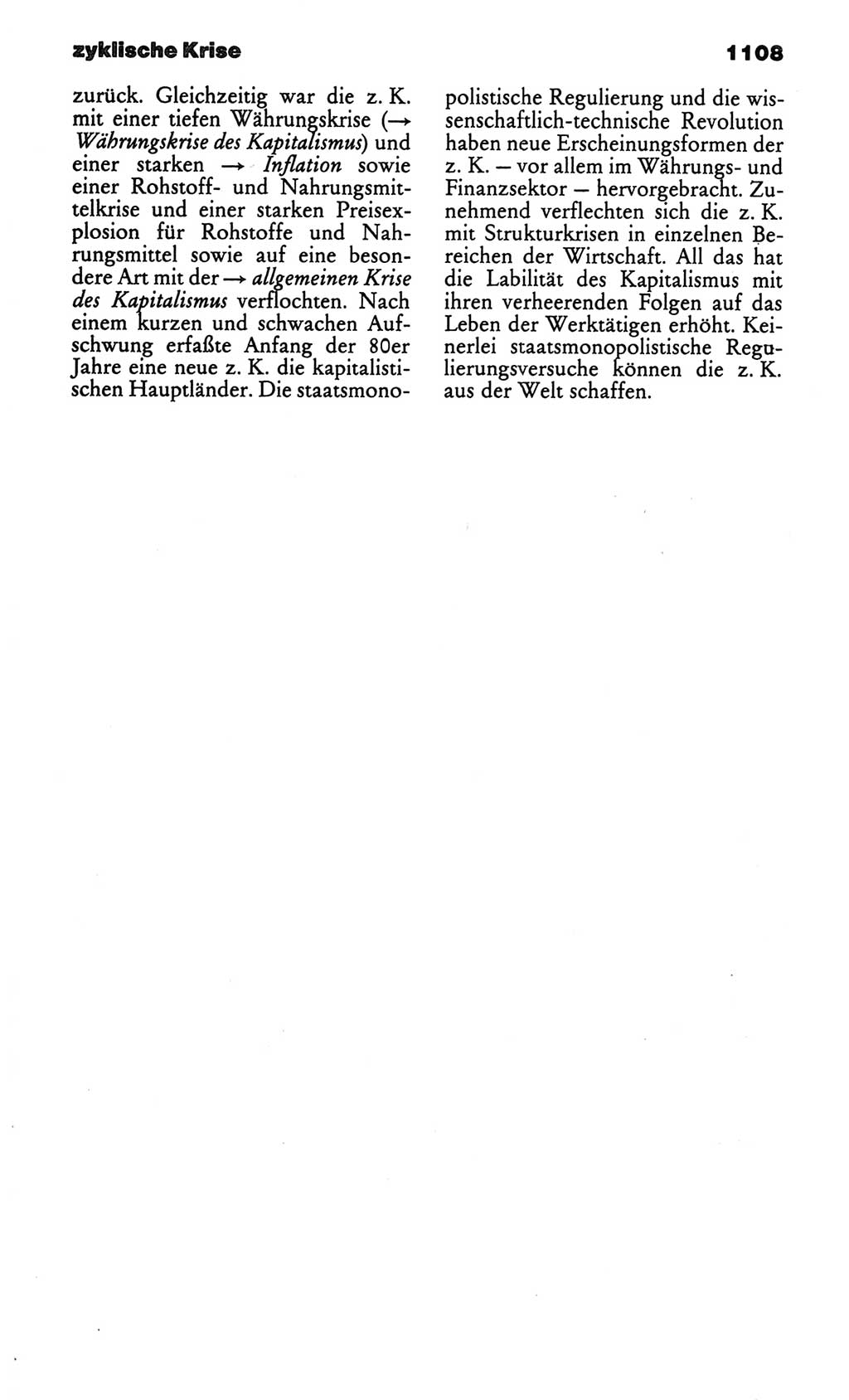 Kleines politisches Wörterbuch [Deutsche Demokratische Republik (DDR)] 1986, Seite 1108 (Kl. pol. Wb. DDR 1986, S. 1108)