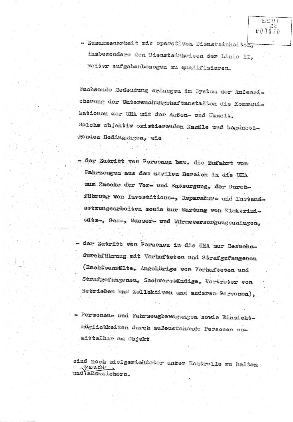 Referat (Oberst Siegfried Rataizick) zur Dienstkonferenz der Abteilung ⅩⅣ des MfS Berlin [Ministerium für Staatssicherheit, Deutsche Demokratische Republik (DDR)] Berlin-Hohenschönhausen vom 5.3.1986 bis 6.3.1986, Abteilung XIV, Berlin, 20.2.1986, Seite 22 (Ref. Di.-Konf. Abt. ⅩⅣ MfS DDR Bln. 1986, S. 22)