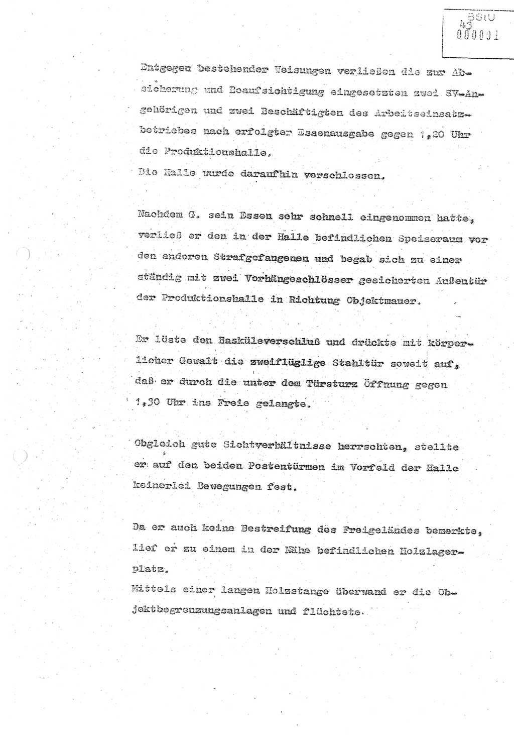 Referat (Oberst Siegfried Rataizick) zur Dienstkonferenz der Abteilung ⅩⅣ des MfS Berlin [Ministerium für Staatssicherheit, Deutsche Demokratische Republik (DDR)] Berlin-Hohenschönhausen vom 5.3.1986 bis 6.3.1986, Abteilung XIV, Berlin, 20.2.1986, Seite 43 (Ref. Di.-Konf. Abt. ⅩⅣ MfS DDR Bln. 1986, S. 43)