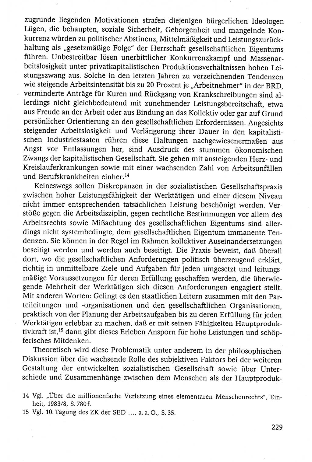 Der Staat im politischen System der DDR (Deutsche Demokratische Republik) 1986, Seite 229 (St. pol. Sys. DDR 1986, S. 229)