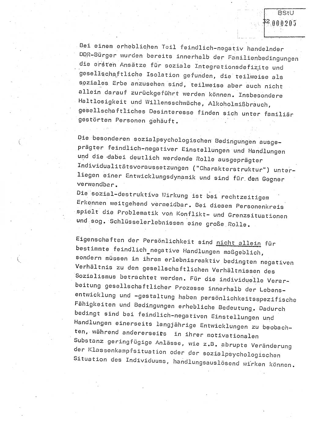 Studienmaterial Ministerium für Staatssicherheit (MfS) [Deutsche Demokratische Republik (DDR)], Hauptabteilung (HA) Ⅸ/ Auswertungs- und Kontrollgruppe (AKG), Berlin ca. 1986, Seite 32 (Stud.-Mat. MfS DDR HA Ⅸ/AKG 1986, S. 32)