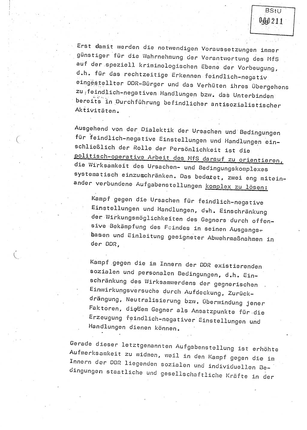 Studienmaterial Ministerium für Staatssicherheit (MfS) [Deutsche Demokratische Republik (DDR)], Hauptabteilung (HA) Ⅸ/ Auswertungs- und Kontrollgruppe (AKG), Berlin ca. 1986, Seite 38 (Stud.-Mat. MfS DDR HA Ⅸ/AKG 1986, S. 38)