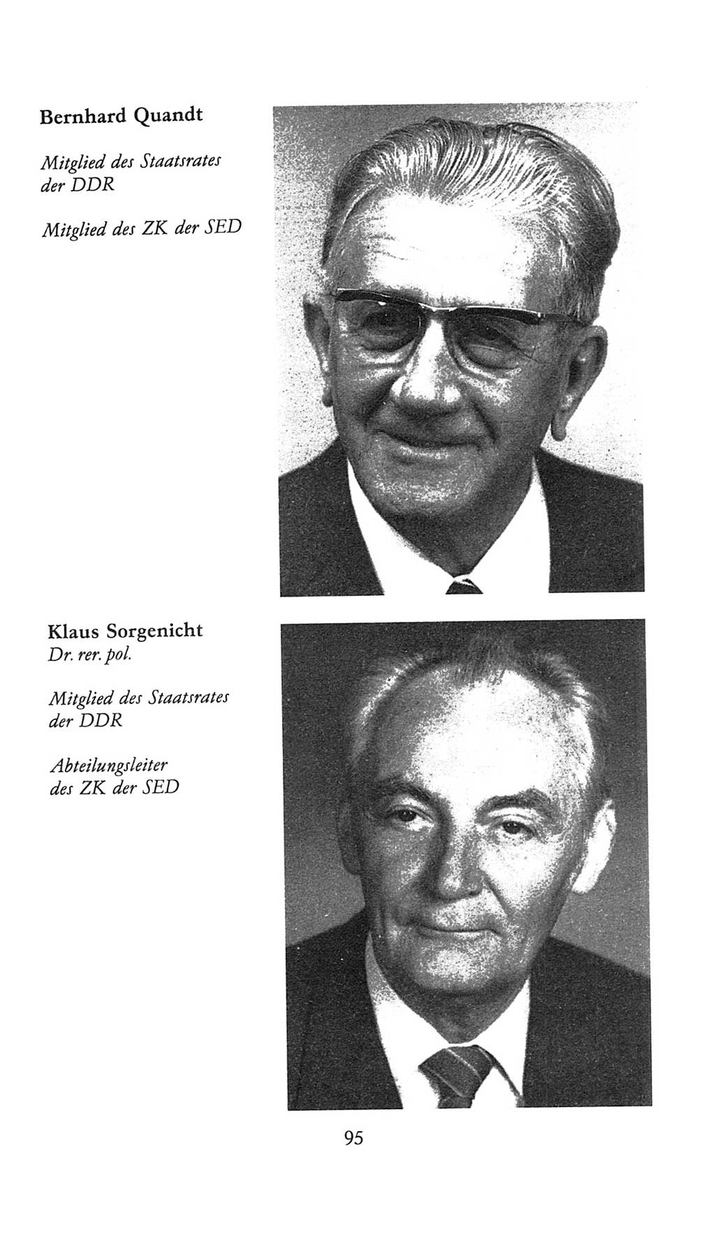 Volkskammer (VK) der Deutschen Demokratischen Republik (DDR), 9. Wahlperiode 1986-1990, Seite 95 (VK. DDR 9. WP. 1986-1990, S. 95)