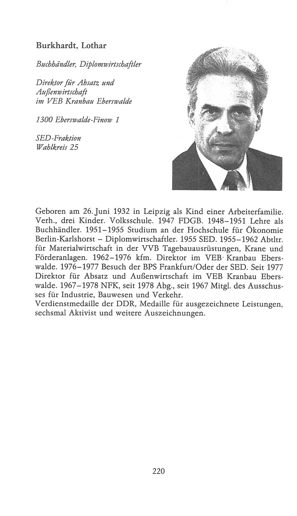 Volkskammer (VK) der Deutschen Demokratischen Republik (DDR), 9. Wahlperiode 1986-1990, Seite 220 (VK. DDR 9. WP. 1986-1990, S. 220)