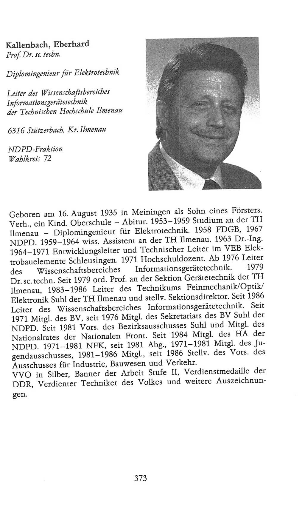 Volkskammer (VK) der Deutschen Demokratischen Republik (DDR), 9. Wahlperiode 1986-1990, Seite 373 (VK. DDR 9. WP. 1986-1990, S. 373)