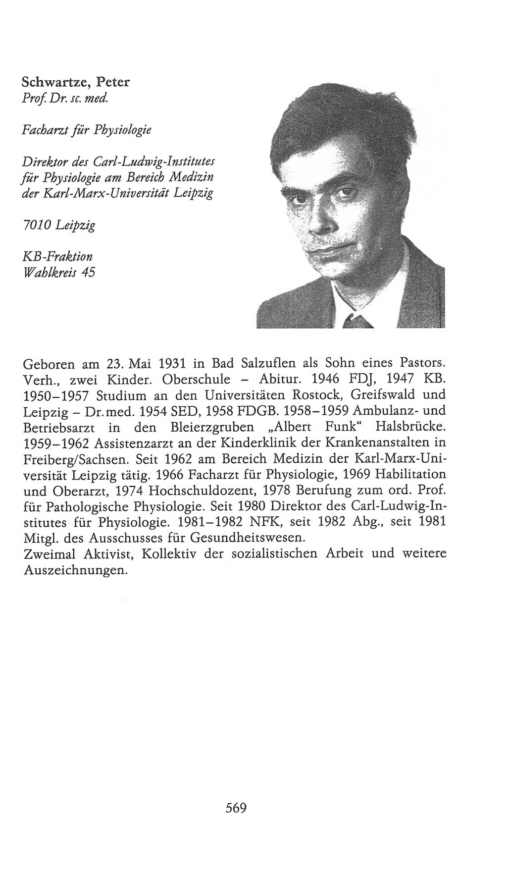 Volkskammer (VK) der Deutschen Demokratischen Republik (DDR), 9. Wahlperiode 1986-1990, Seite 569 (VK. DDR 9. WP. 1986-1990, S. 569)