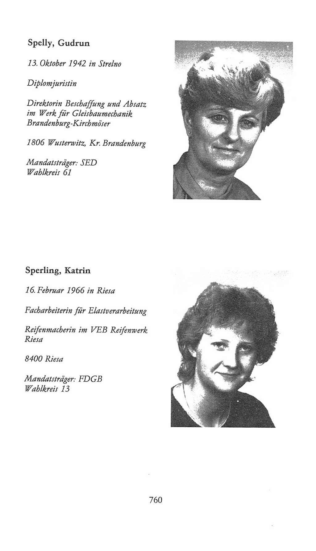 Volkskammer (VK) der Deutschen Demokratischen Republik (DDR), 9. Wahlperiode 1986-1990, Seite 760 (VK. DDR 9. WP. 1986-1990, S. 760)