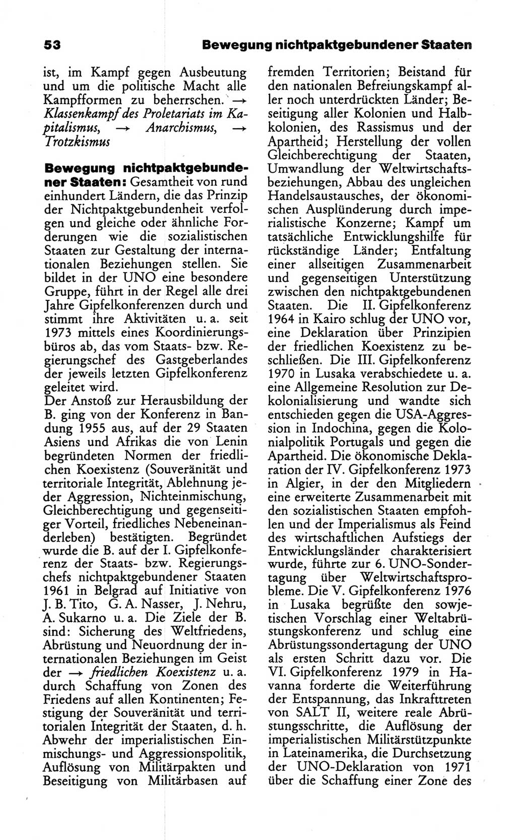Wörterbuch des wissenschaftlichen Kommunismus [Deutsche Demokratische Republik (DDR)] 1986, Seite 53 (Wb. wiss. Komm. DDR 1986, S. 53)