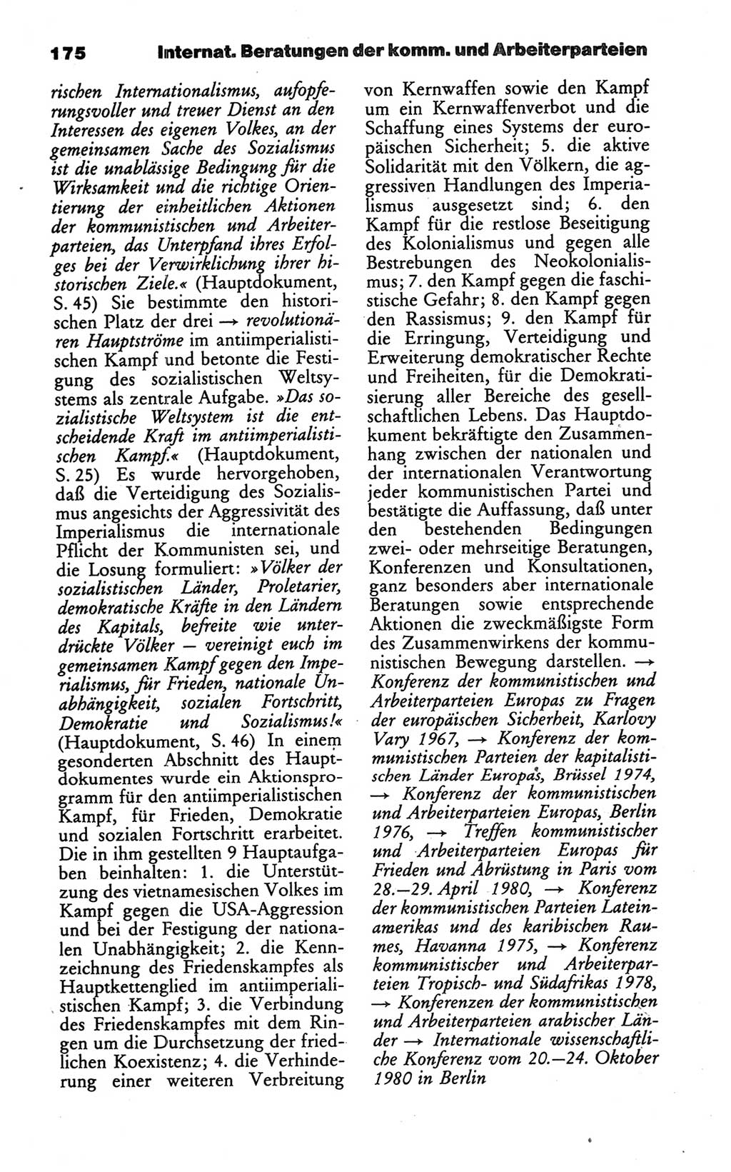 Wörterbuch des wissenschaftlichen Kommunismus [Deutsche Demokratische Republik (DDR)] 1986, Seite 175 (Wb. wiss. Komm. DDR 1986, S. 175)
