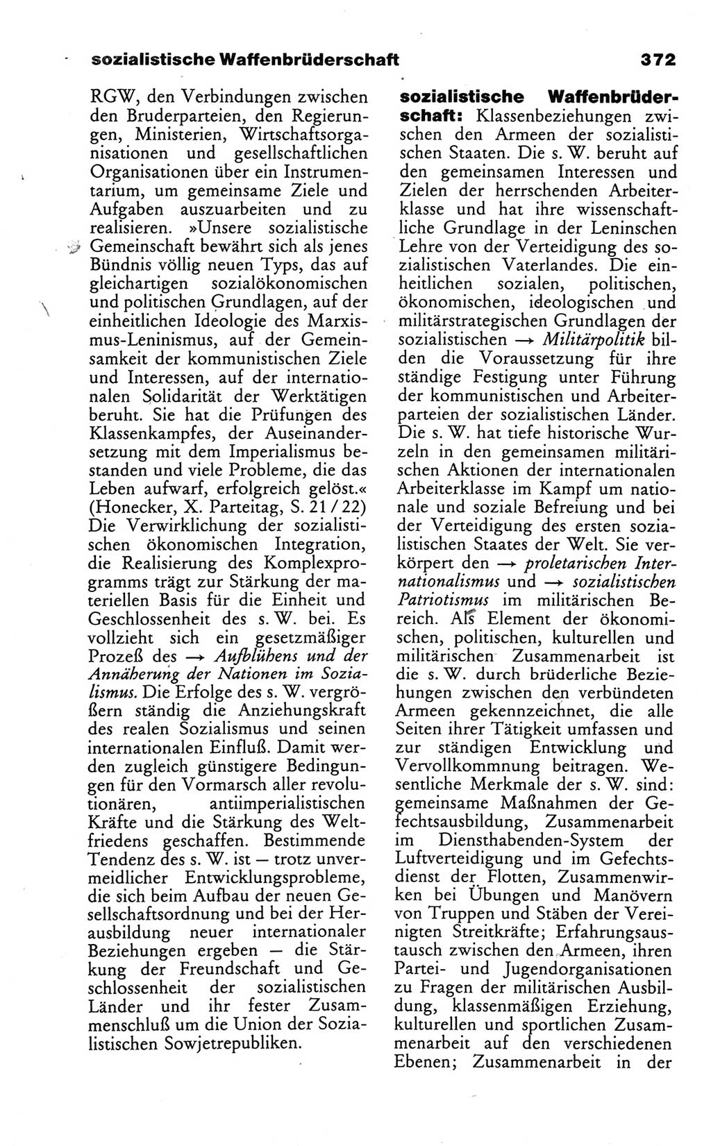 Wörterbuch des wissenschaftlichen Kommunismus [Deutsche Demokratische Republik (DDR)] 1986, Seite 372 (Wb. wiss. Komm. DDR 1986, S. 372)