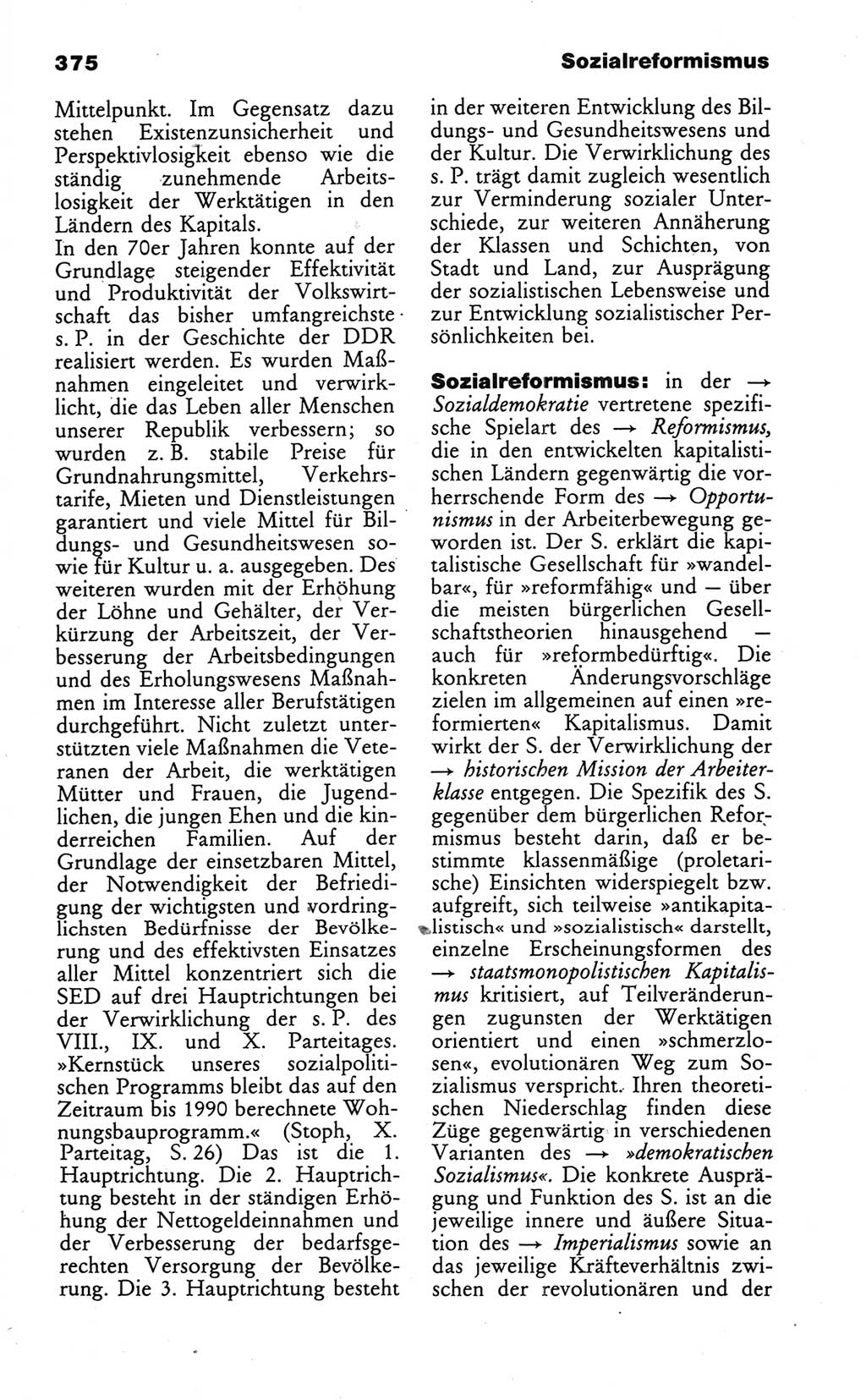 Wörterbuch des wissenschaftlichen Kommunismus [Deutsche Demokratische Republik (DDR)] 1986, Seite 375 (Wb. wiss. Komm. DDR 1986, S. 375)