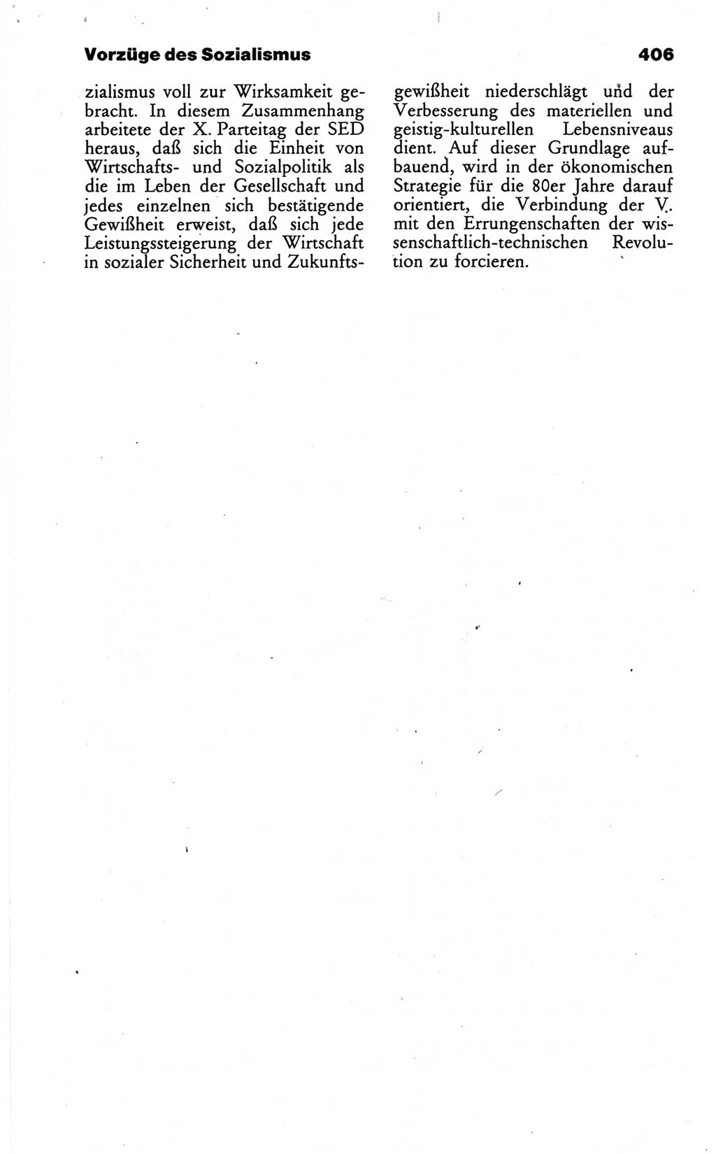 Wörterbuch des wissenschaftlichen Kommunismus [Deutsche Demokratische Republik (DDR)] 1986, Seite 406 (Wb. wiss. Komm. DDR 1986, S. 406)