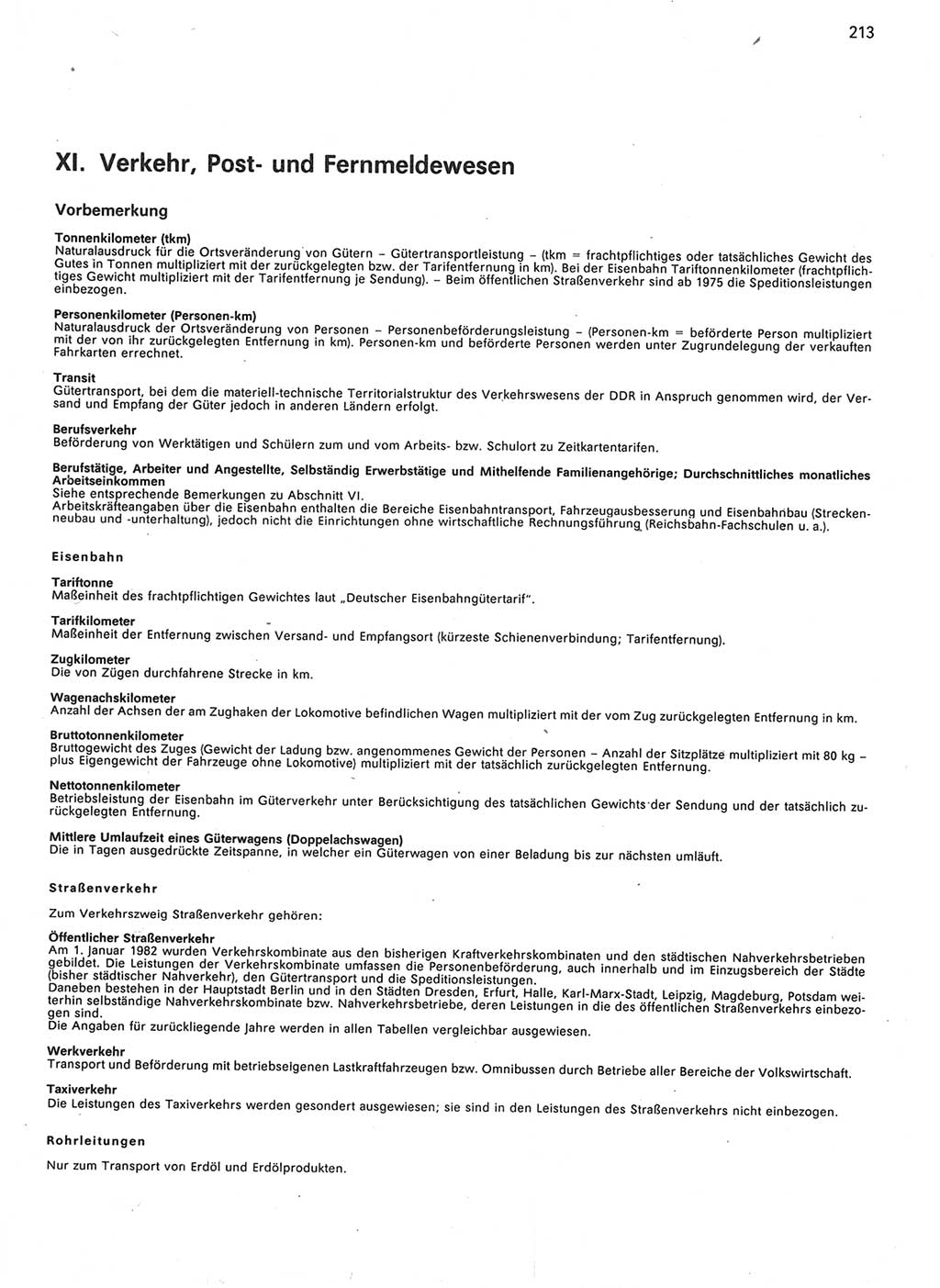 Statistisches Jahrbuch der Deutschen Demokratischen Republik (DDR) 1987, Seite 213 (Stat. Jb. DDR 1987, S. 213)