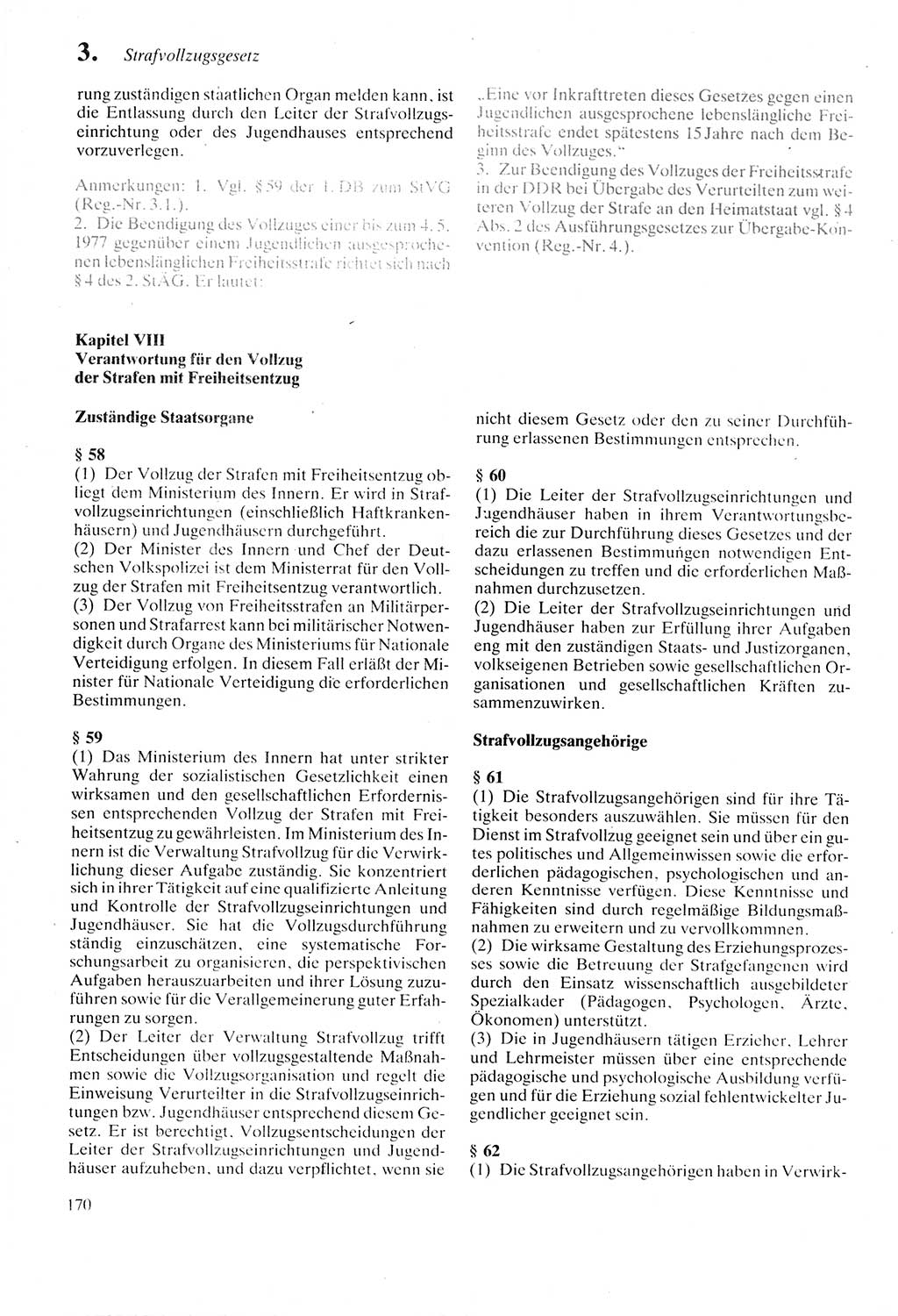 Strafprozeßordnung (StPO) der Deutschen Demokratischen Republik (DDR) sowie angrenzende Gesetze und Bestimmungen 1987, Seite 170 (StPO DDR Ges. Best. 1987, S. 170)