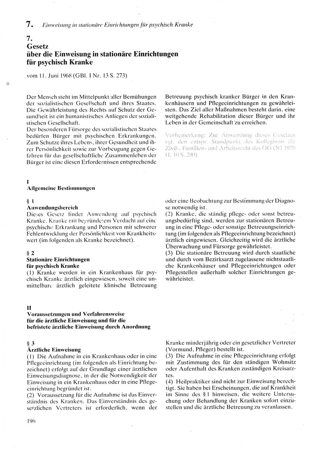 Strafprozeßordnung (StPO) der Deutschen Demokratischen Republik (DDR) sowie angrenzende Gesetze und Bestimmungen 1987, Seite 196 (StPO DDR Ges. Best. 1987, S. 196)